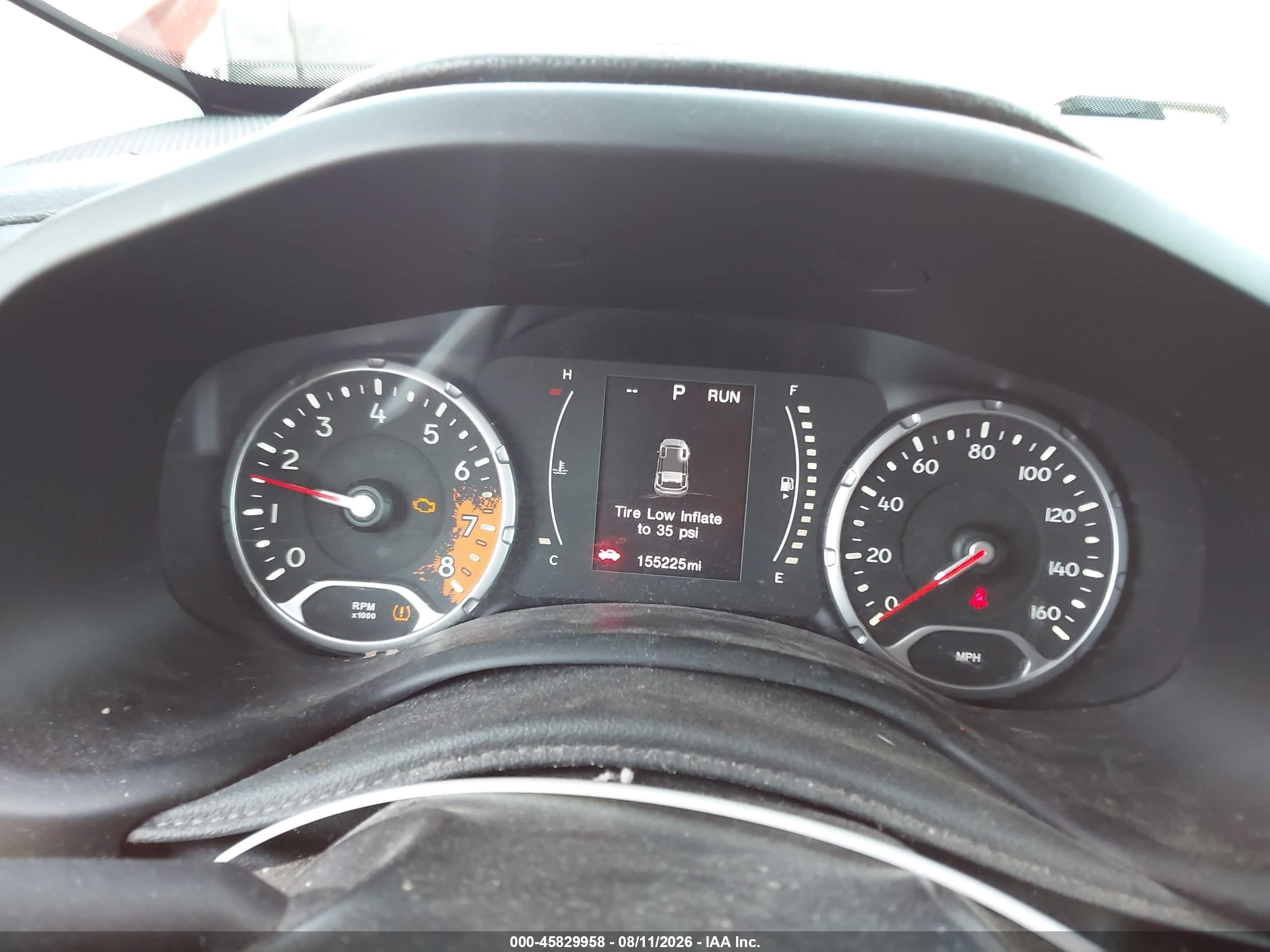 2015 Jeep Renegade Latitude Оранжевый vin: ZACCJBBT3FPC40966