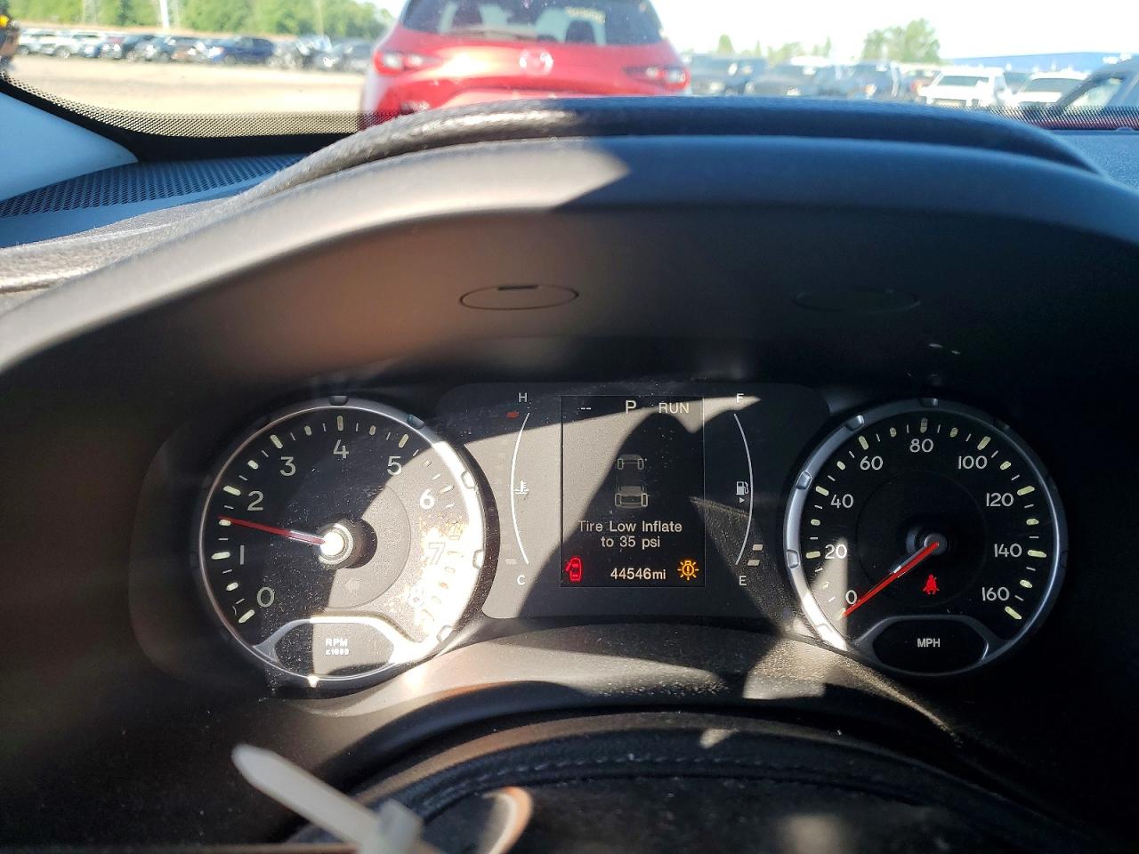2016 Jeep Renegade Latitude Красный vin: ZACCJBBT4GPD57893