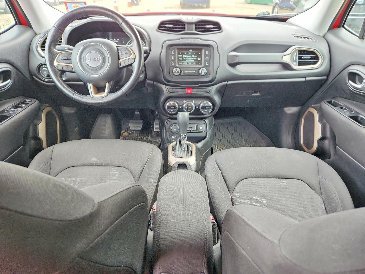 2015 Jeep Renegade Latitude Red vin: ZACCJBBT5FPB40237