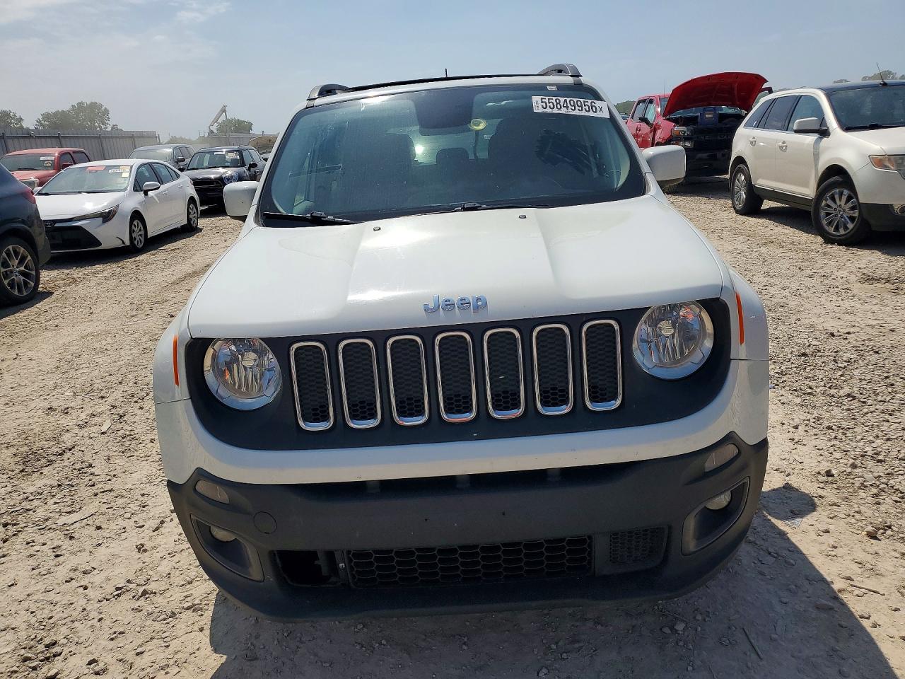 2015 Jeep Renegade Latitude White vin: ZACCJBBT6FPC27449