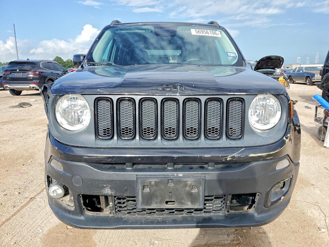 2016 Jeep Renegade Latitude Черный vin: ZACCJBBT7GPE02437