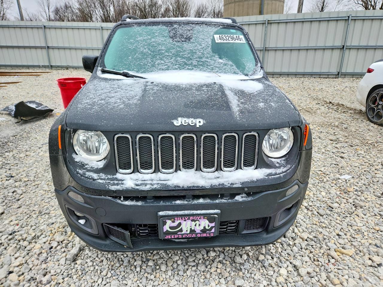 2016 Jeep Renegade Latitude Black vin: ZACCJBBT8GPD31359