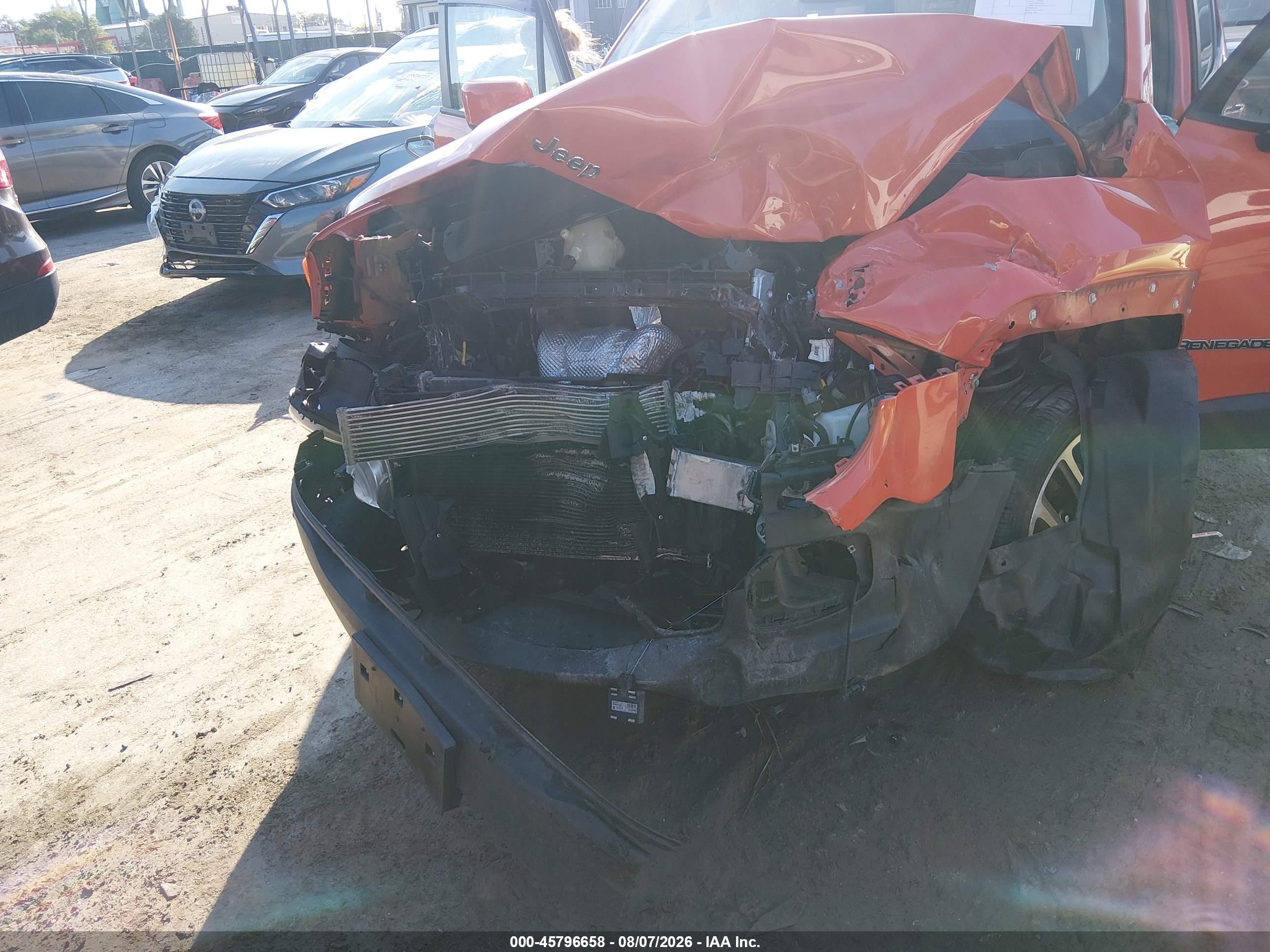 2015 Jeep Renegade Latitude Orange vin: ZACCJBBTXFPC35327