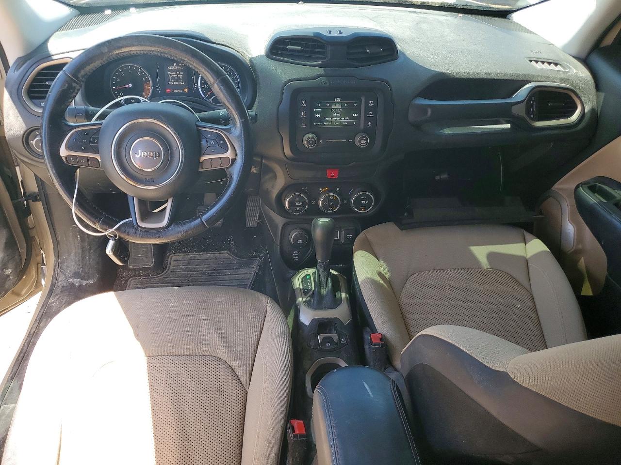 2016 Jeep Renegade Latitude Tan vin: ZACCJBBTXGPD49104