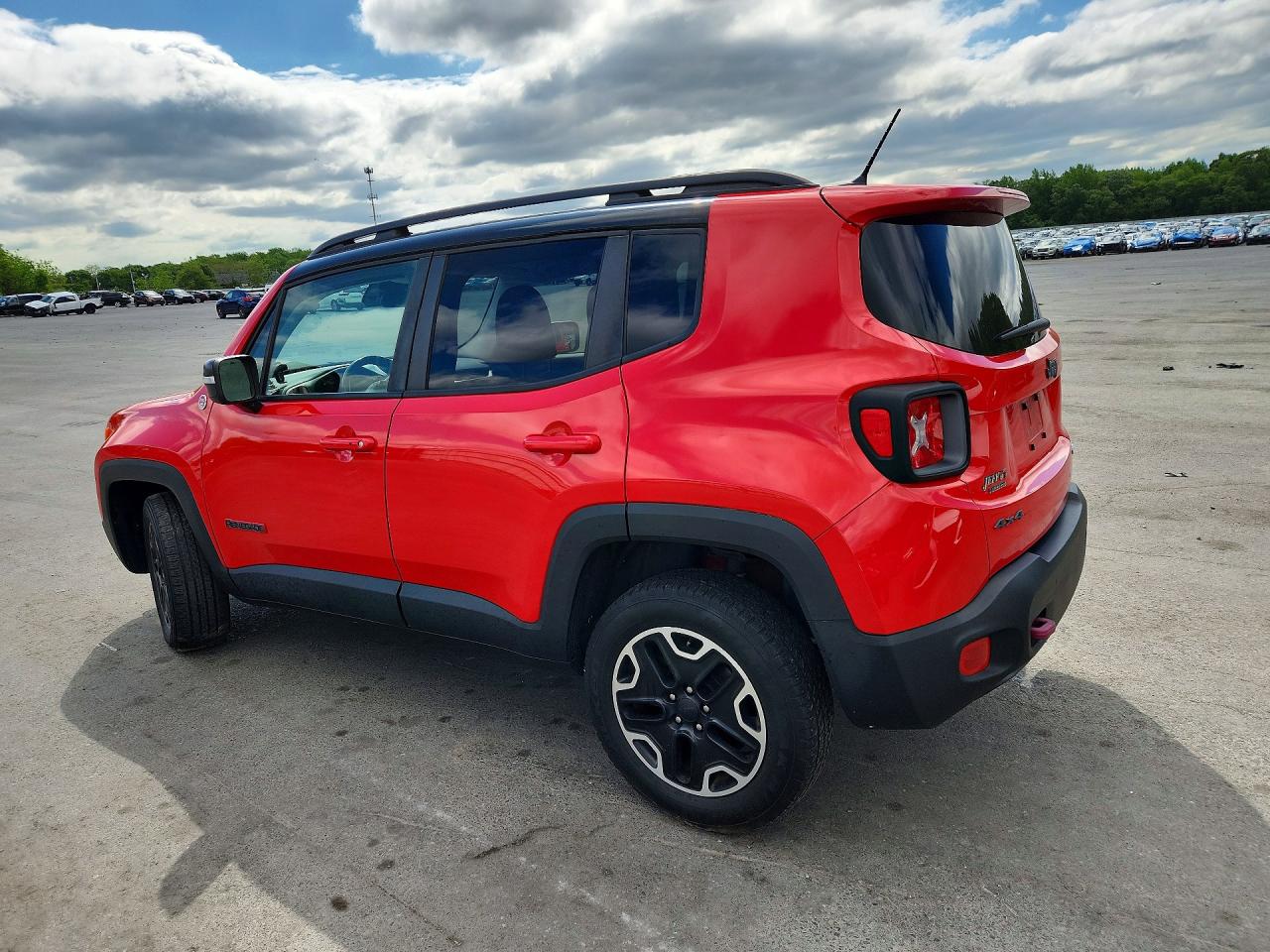 2017 Jeep Renegade Trailhawk Red vin: ZACCJBCB0HPG41268