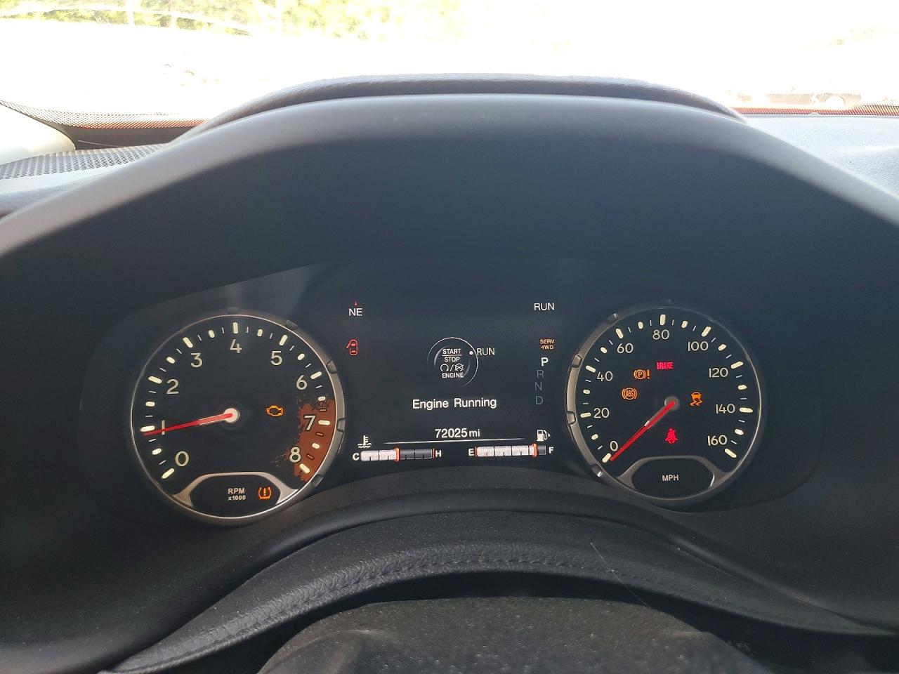 2017 Jeep Renegade Trailhawk Красный vin: ZACCJBCB1HPE61460
