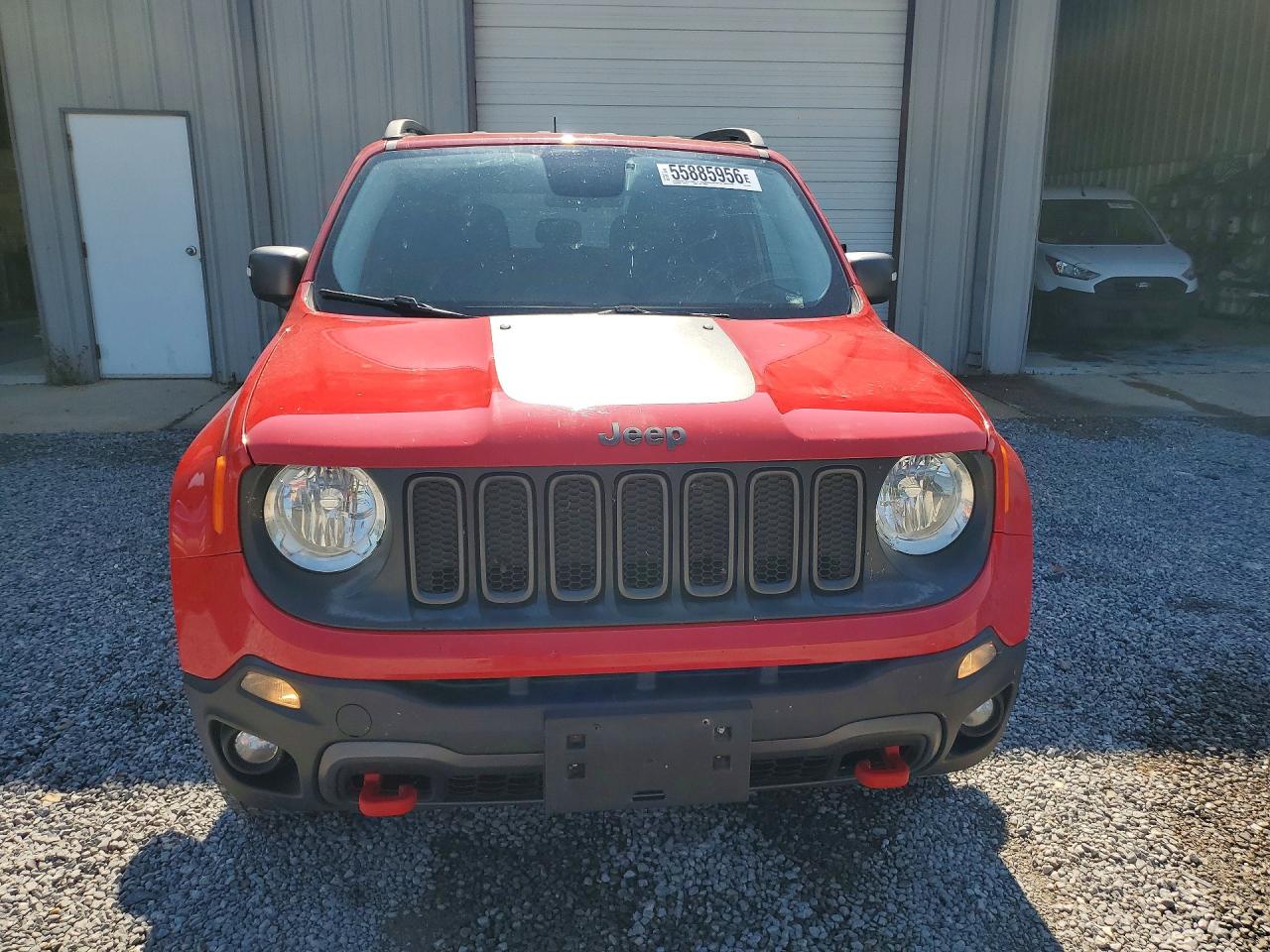 2017 Jeep Renegade Trailhawk Красный vin: ZACCJBCB1HPE61460
