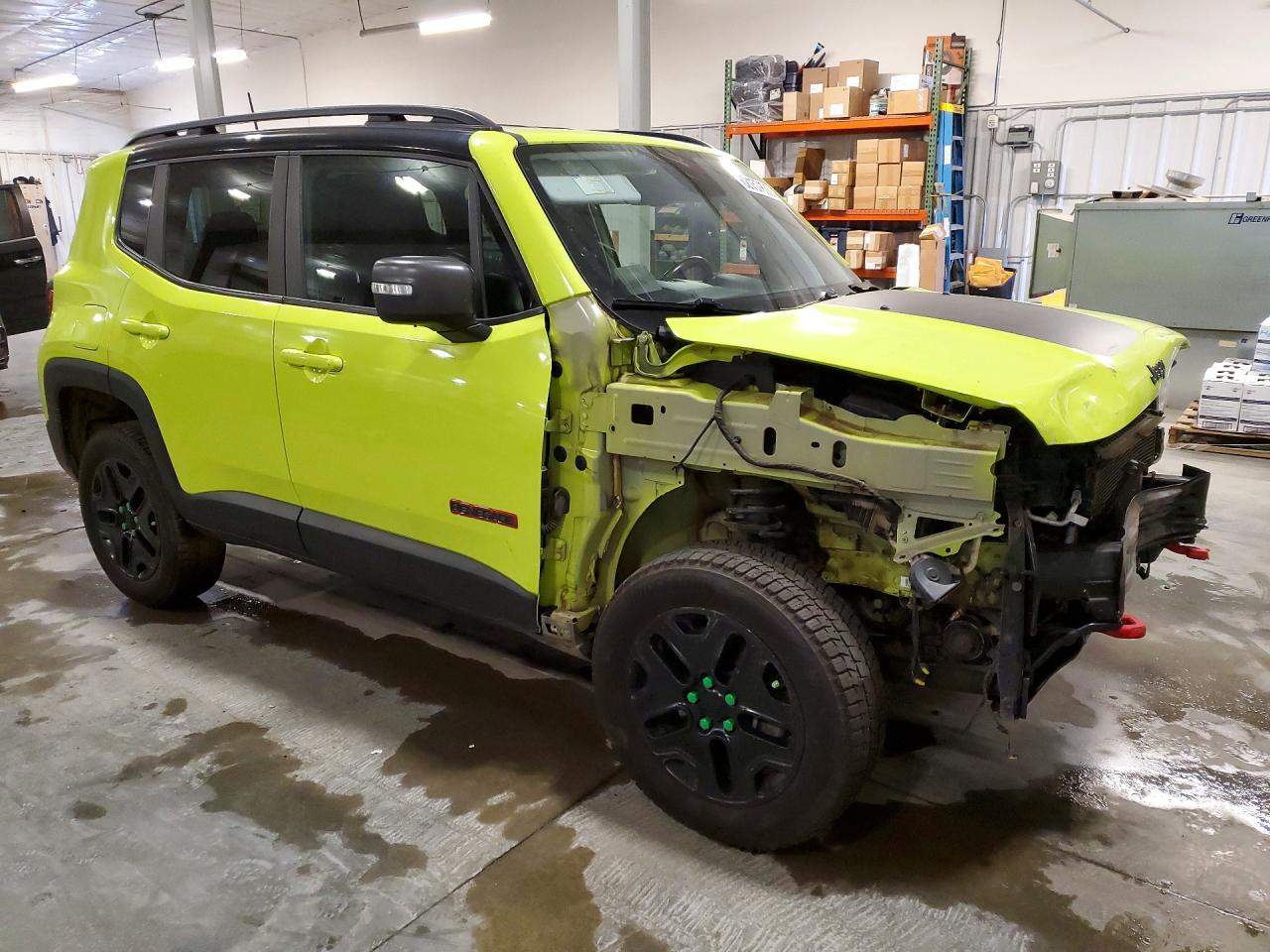 2018 Jeep Renegade Trailhawk Green vin: ZACCJBCB2JPH86737