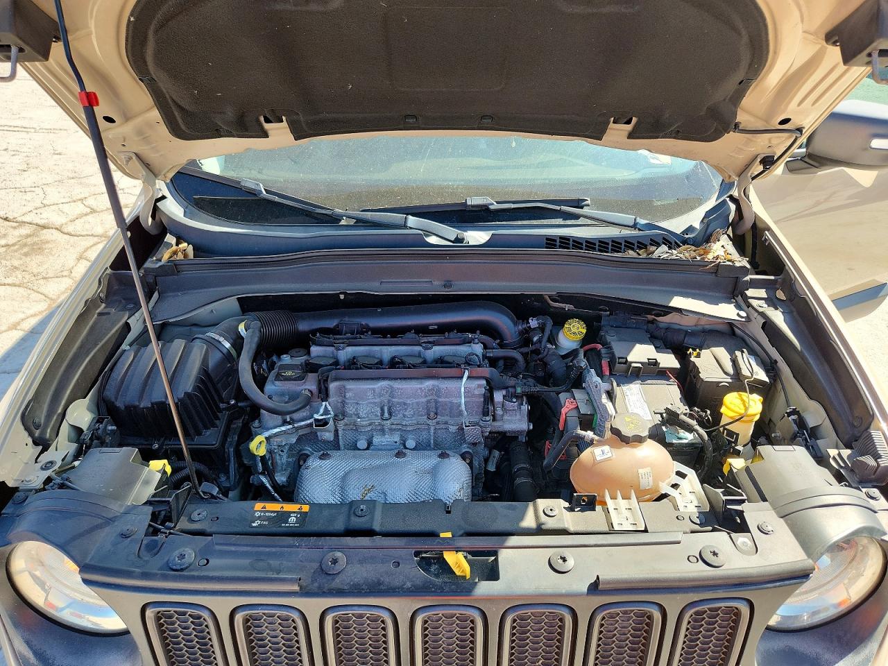 2017 Jeep Renegade Trailhawk Tan vin: ZACCJBCB8HPE87909
