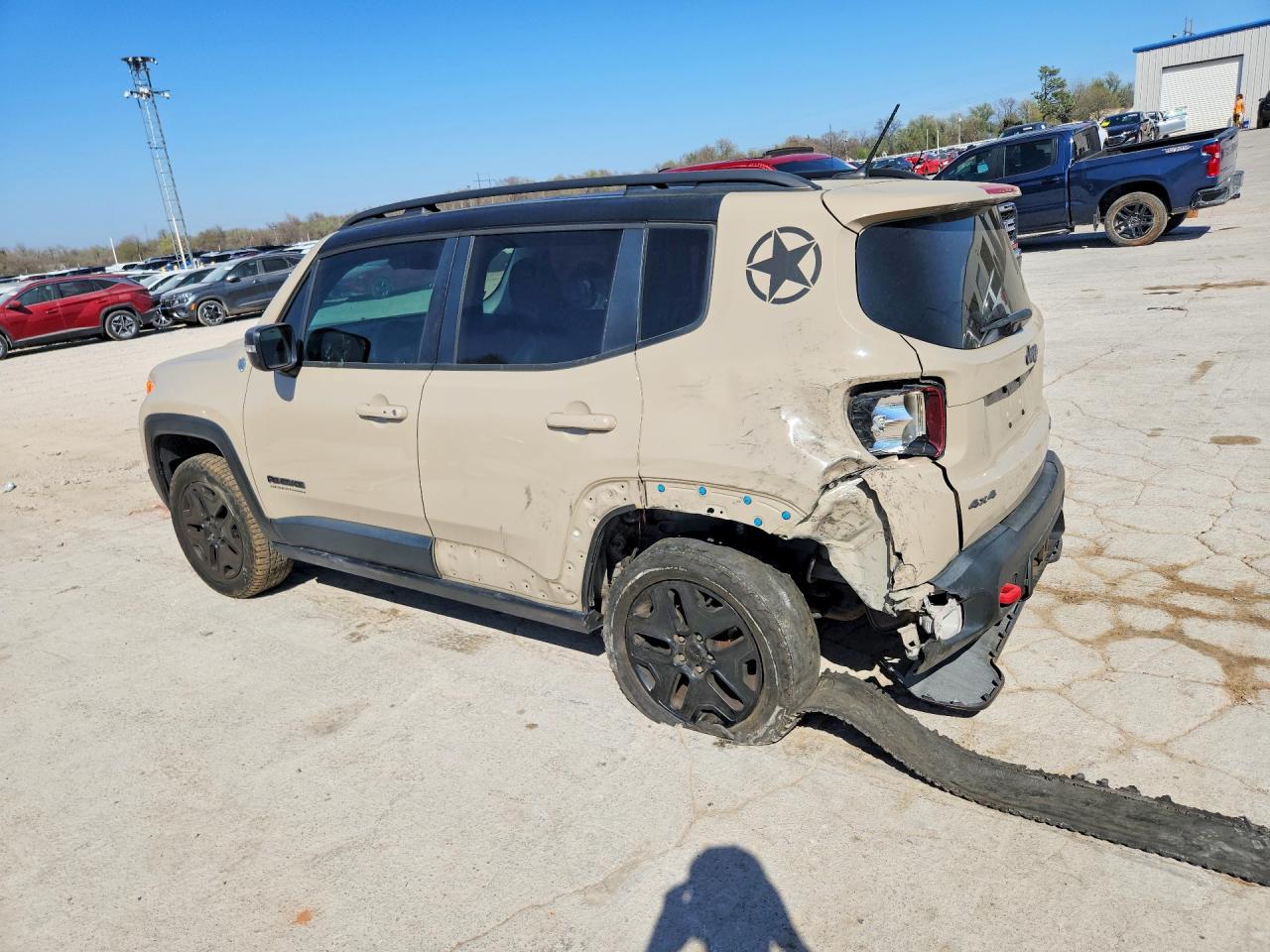2017 Jeep Renegade Trailhawk Tan vin: ZACCJBCB8HPE87909