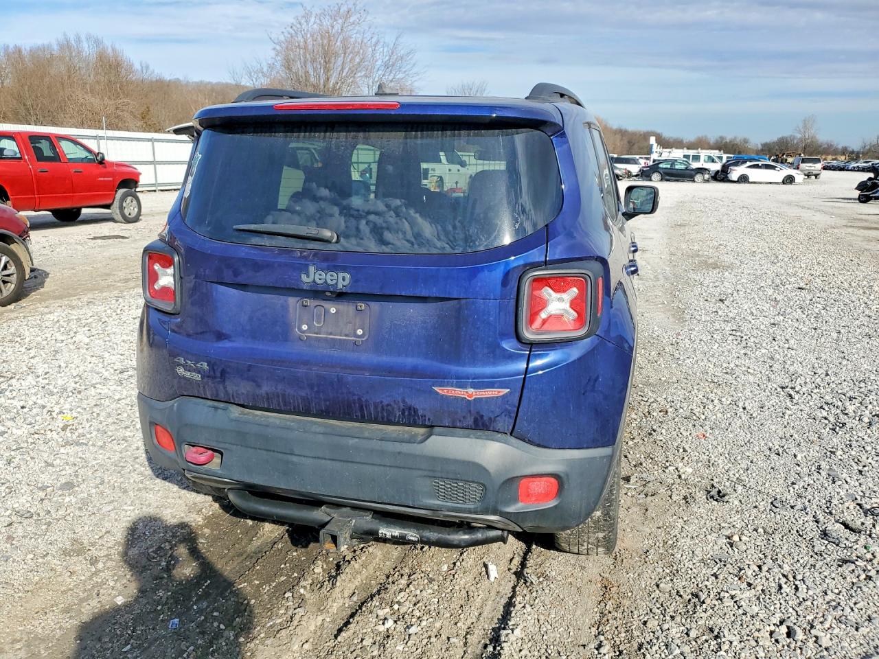 2017 Jeep Renegade Trailhawk Blue vin: ZACCJBCB8HPF85645