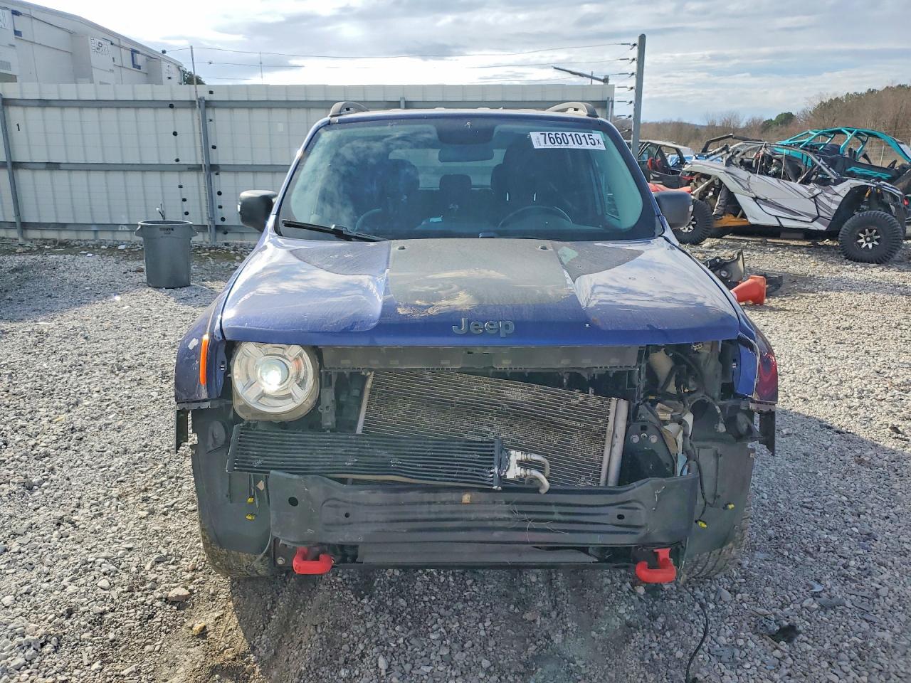 2017 Jeep Renegade Trailhawk Blue vin: ZACCJBCB8HPF85645