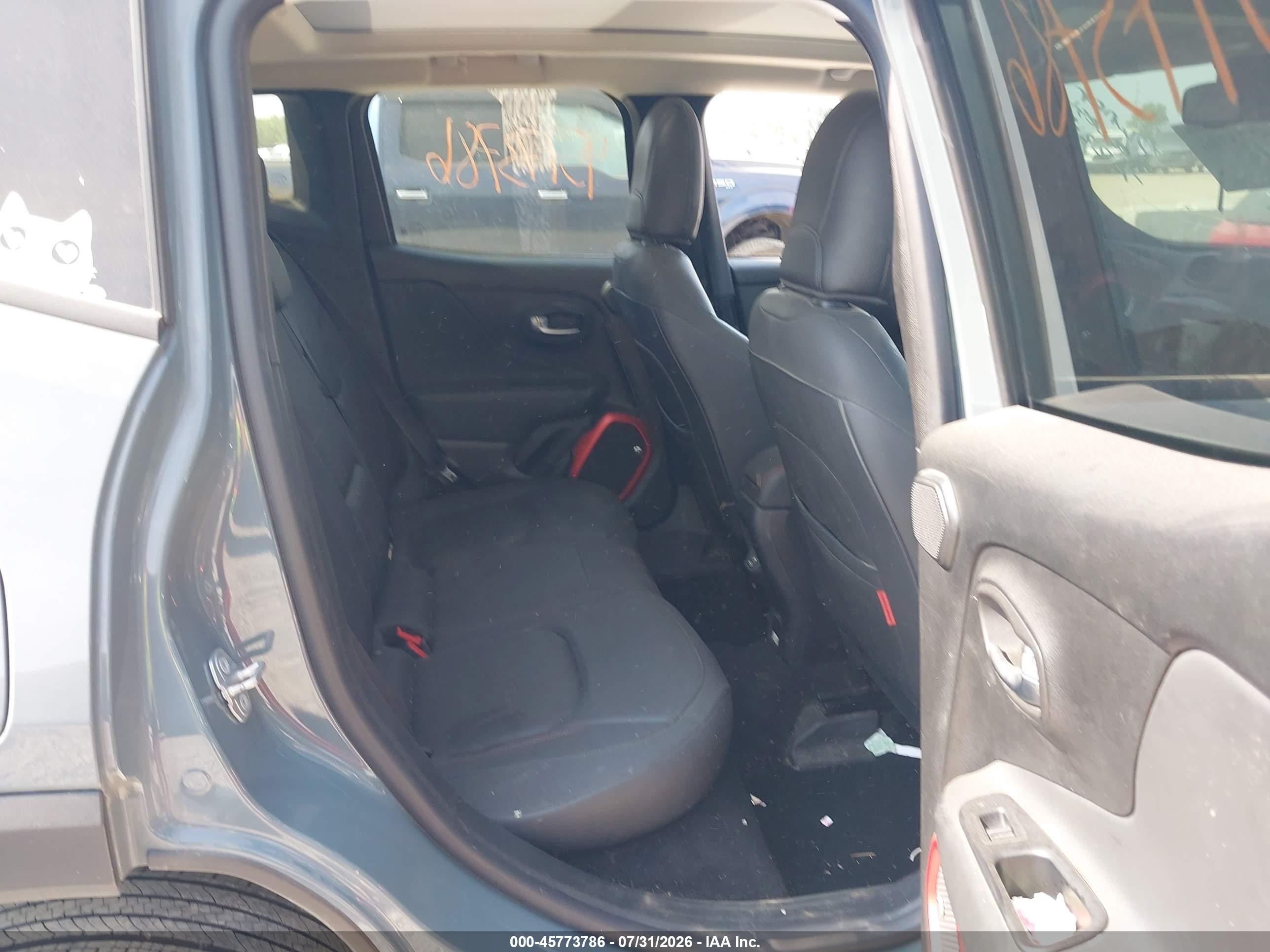 2018 Jeep Renegade Trailhawk 4x4 Gray vin: ZACCJBCBXJPH83794
