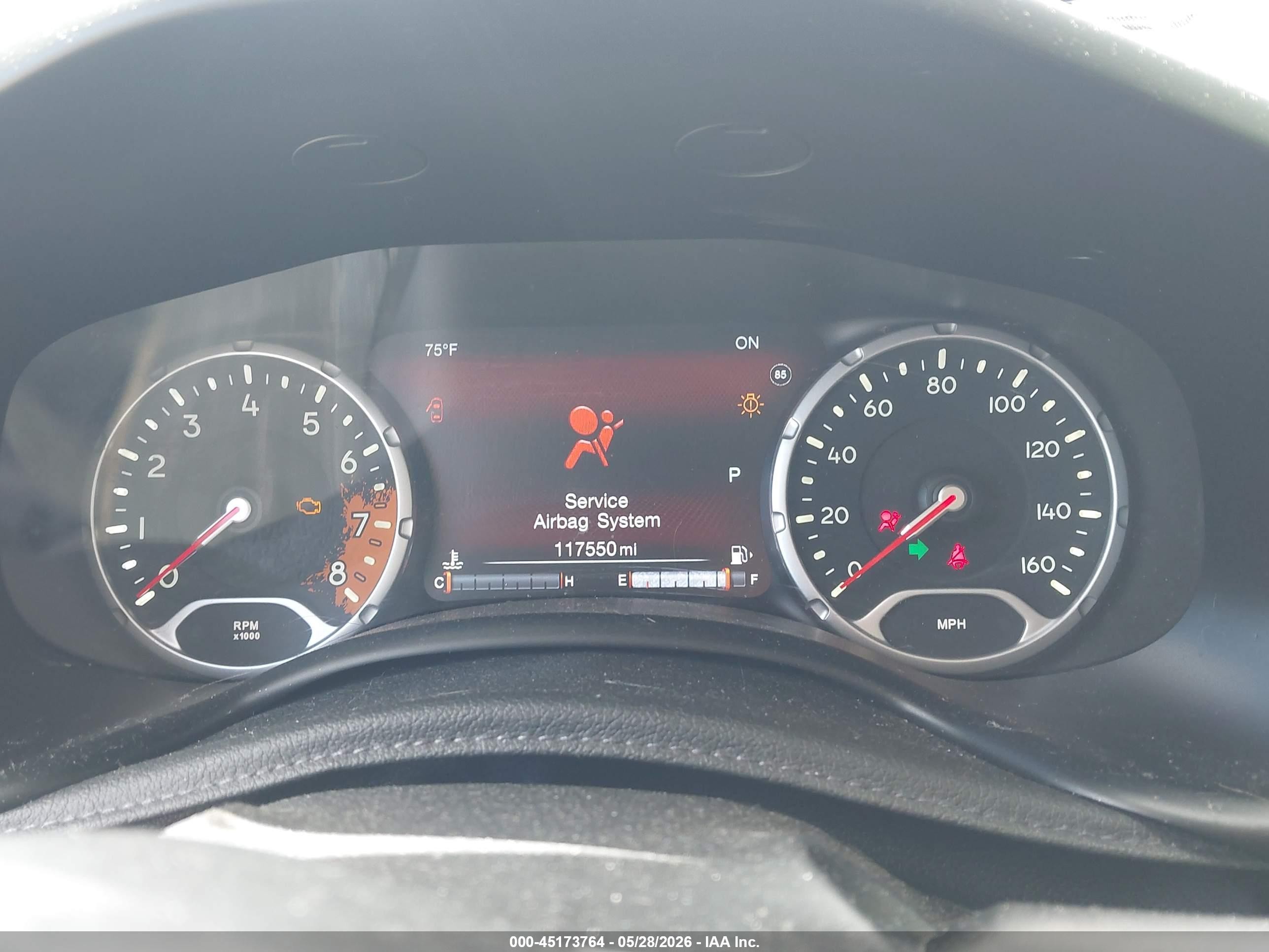 2015 Jeep Renegade Trailhawk White vin: ZACCJBCT0FPB55054