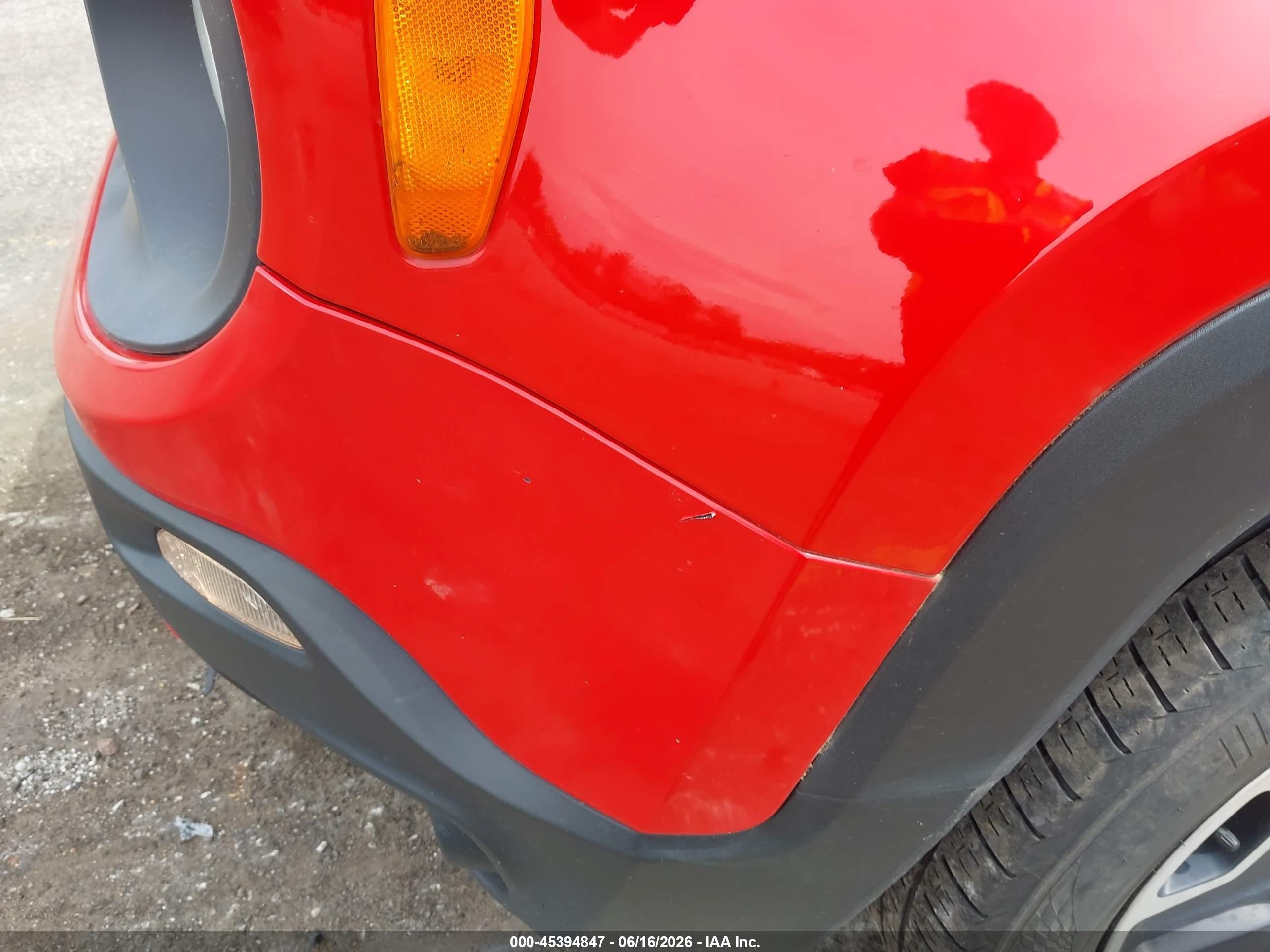 2015 Jeep Renegade Trailhawk Красный vin: ZACCJBCT0FPB61410