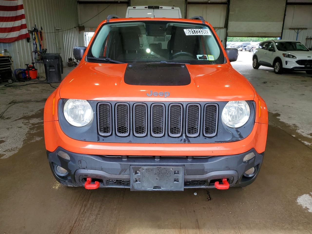 2015 Jeep Renegade Trailhawk Orange vin: ZACCJBCT0FPB64868