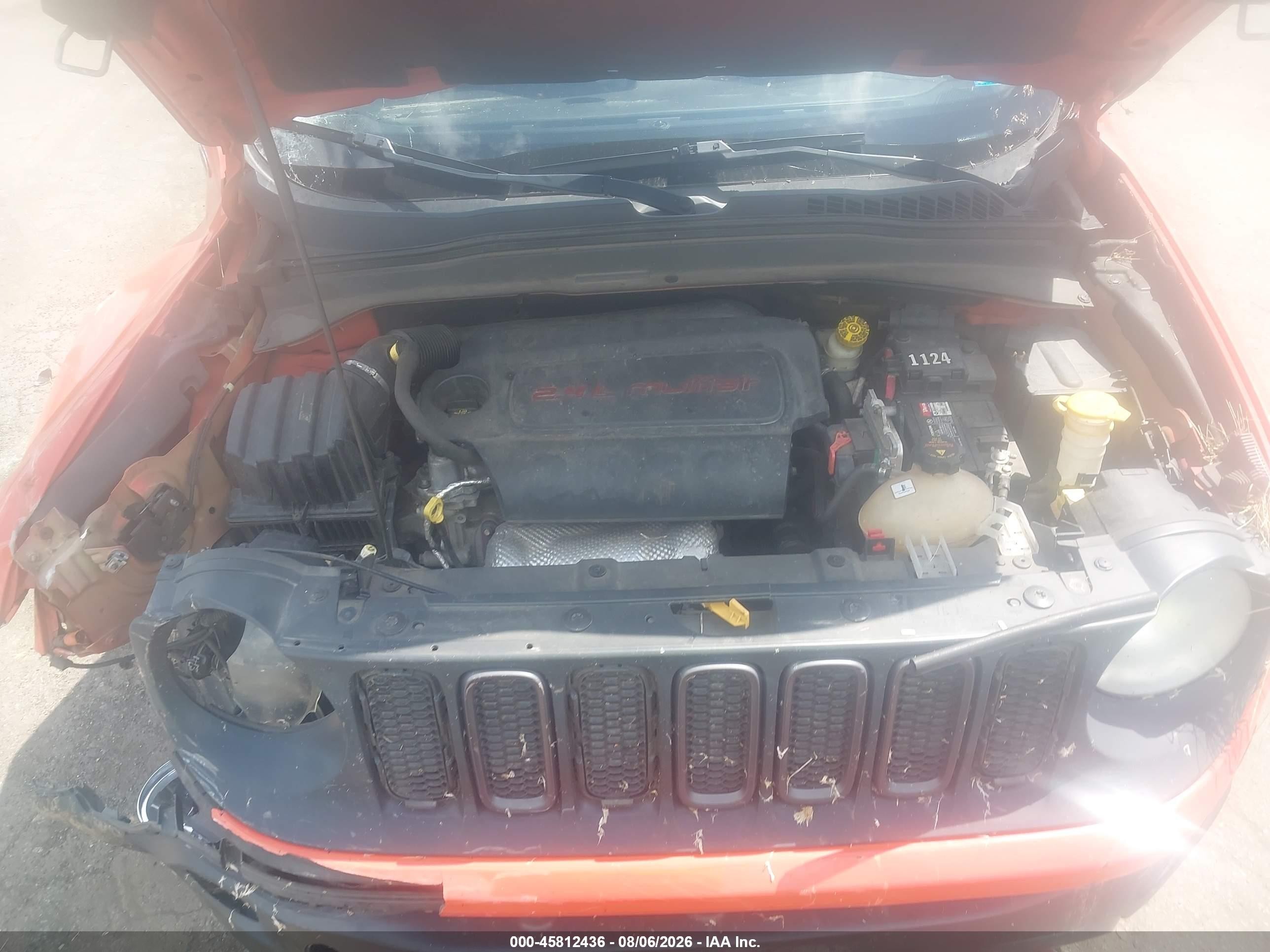 2015 Jeep Renegade Trailhawk Оранжевый vin: ZACCJBCT0FPB74678