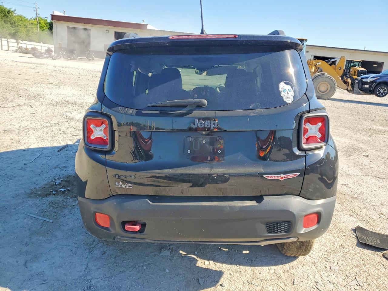 2015 Jeep Renegade Trailhawk Black vin: ZACCJBCT5FPC37274