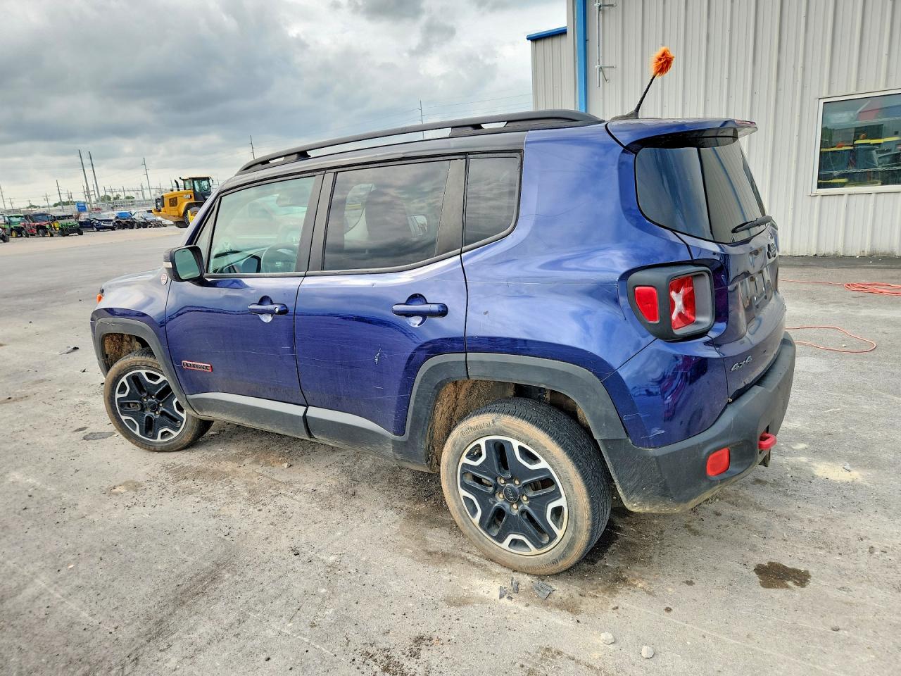 2016 Jeep Renegade Trailhawk Синий vin: ZACCJBCT6GPD35537