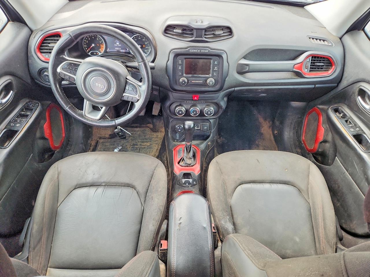 2016 Jeep Renegade Trailhawk Синий vin: ZACCJBCT6GPD35537