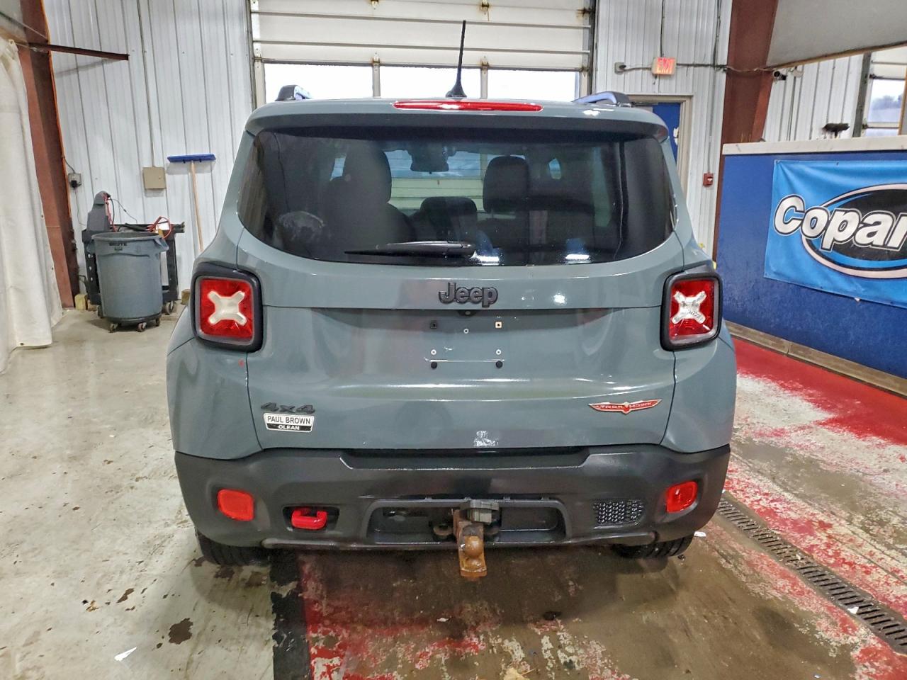2015 Jeep Renegade Trailhawk Blue vin: ZACCJBCT7FPB43302