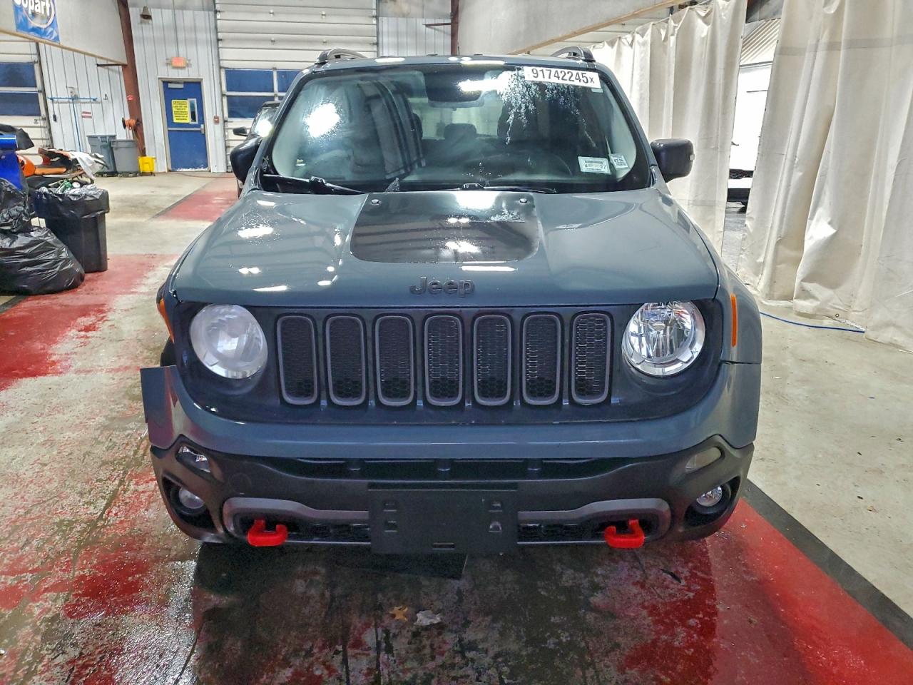 2015 Jeep Renegade Trailhawk Blue vin: ZACCJBCT7FPB43302
