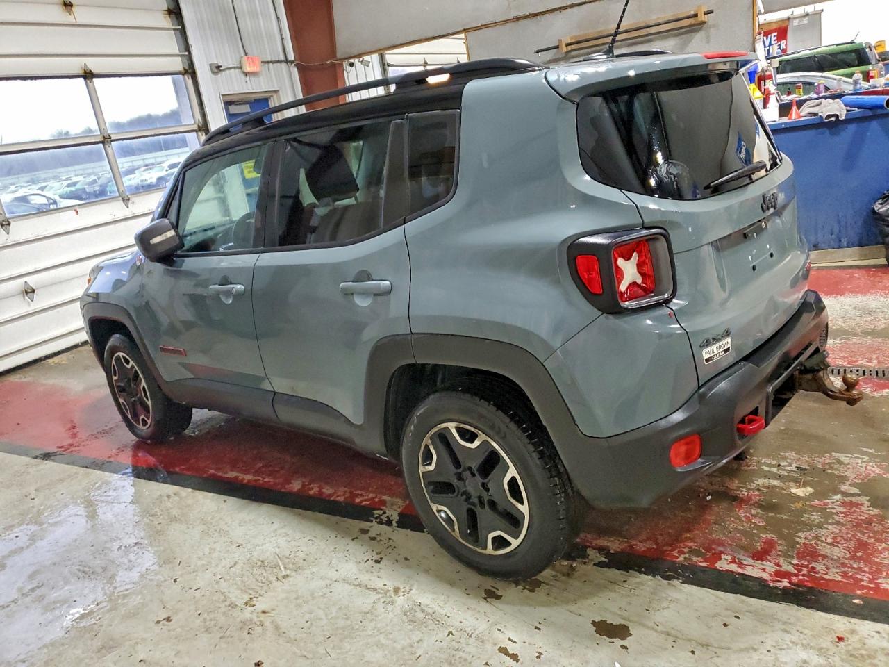2015 Jeep Renegade Trailhawk Blue vin: ZACCJBCT7FPB43302