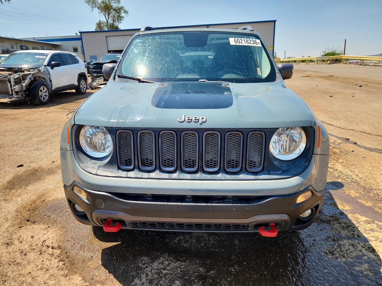 2015 Jeep Renegade Trailhawk Gray vin: ZACCJBCT7FPB91477