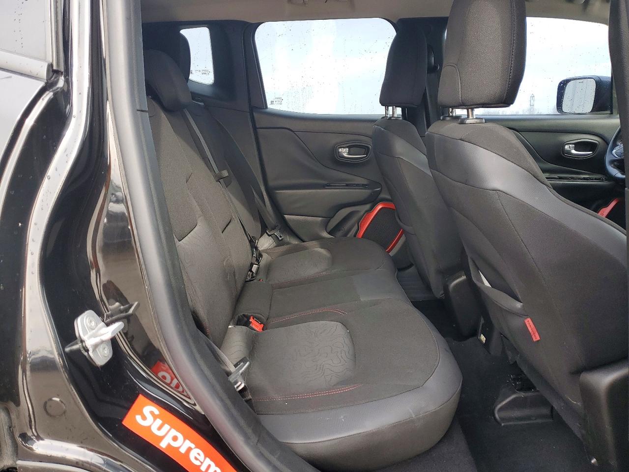 2016 Jeep Renegade Trailhawk Черный vin: ZACCJBCT7GPD28614