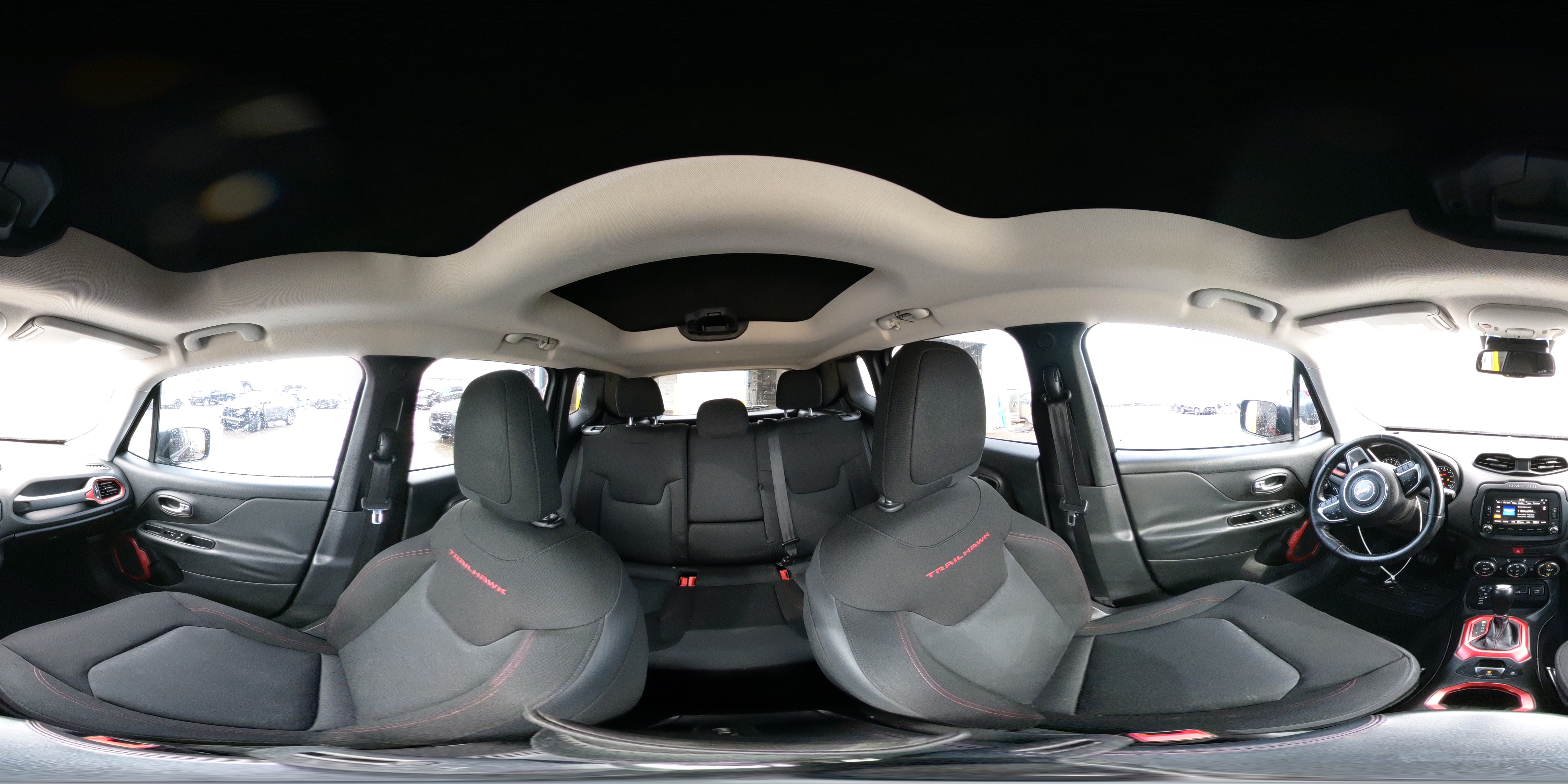 2016 Jeep Renegade Trailhawk Черный vin: ZACCJBCT7GPD28614