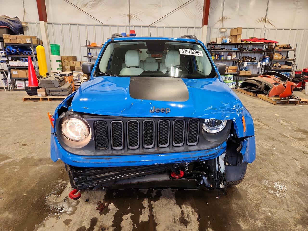2015 Jeep Renegade Trailhawk Blue vin: ZACCJBCT8FPB88815
