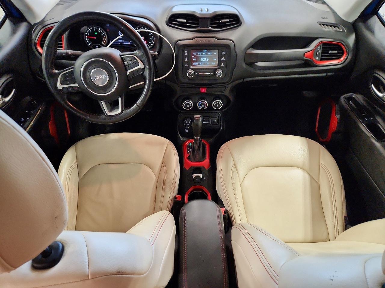 2015 Jeep Renegade Trailhawk Blue vin: ZACCJBCT8FPB88815