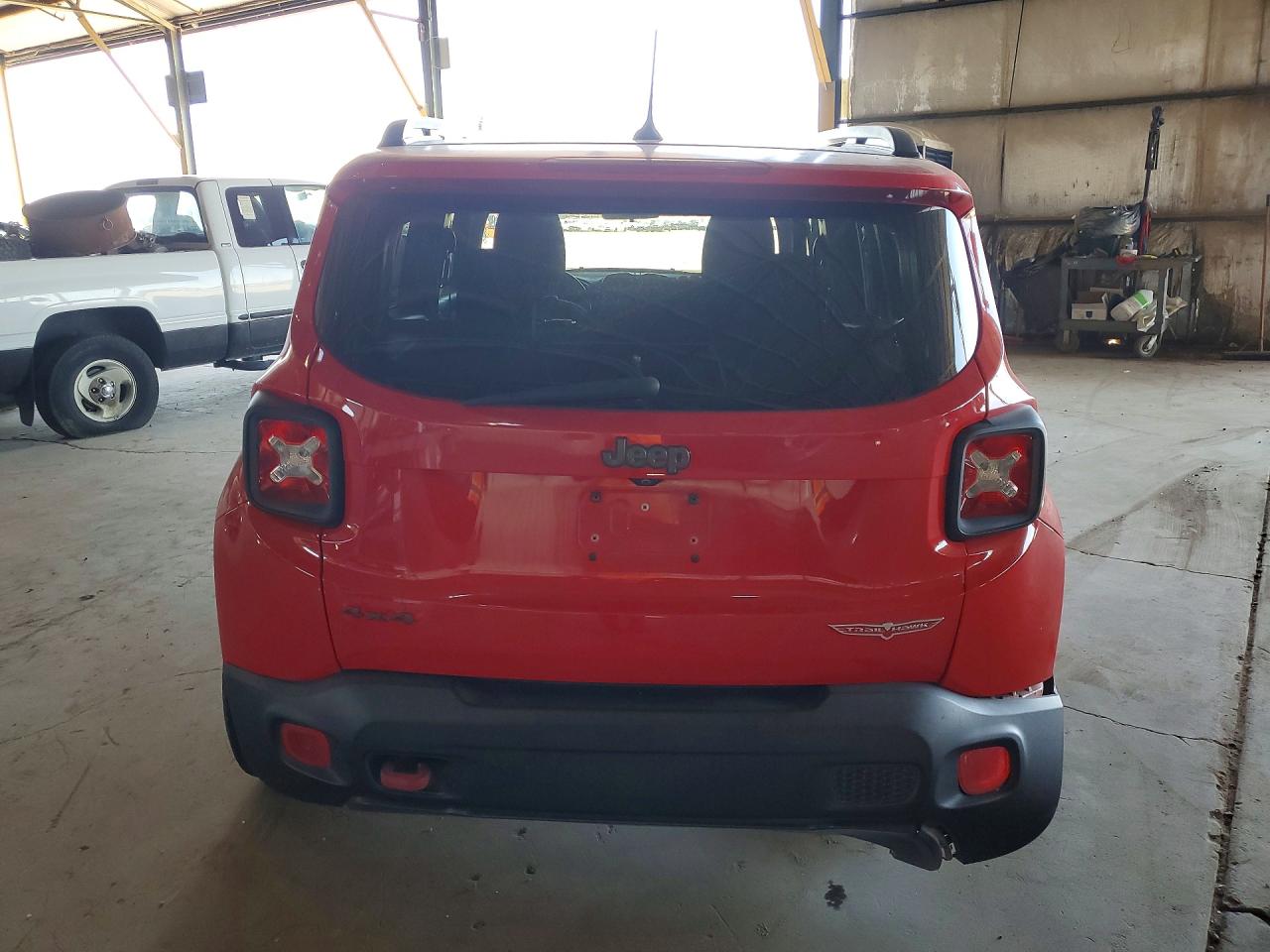 2015 Jeep Renegade Trailhawk Красный vin: ZACCJBCTXFPC17926