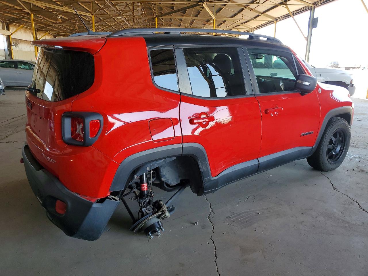 2015 Jeep Renegade Trailhawk Красный vin: ZACCJBCTXFPC17926