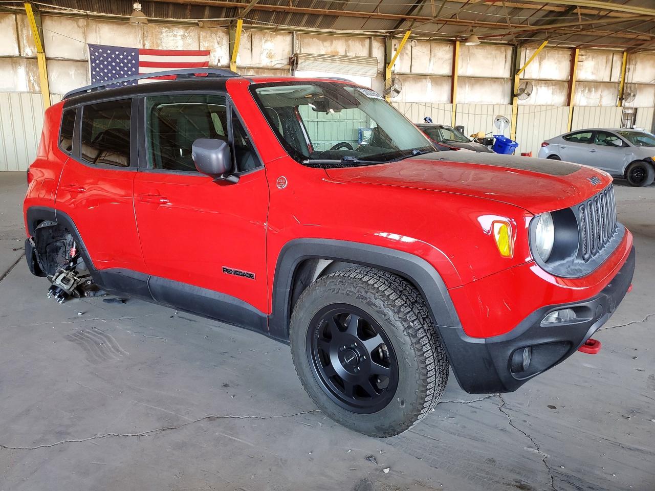 2015 Jeep Renegade Trailhawk Красный vin: ZACCJBCTXFPC17926