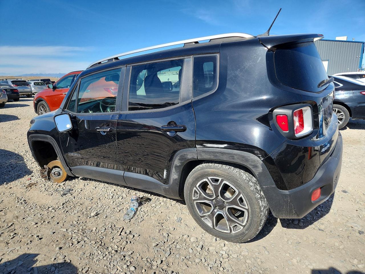 2017 Jeep Renegade Limited Black vin: ZACCJBDB2HPE93042