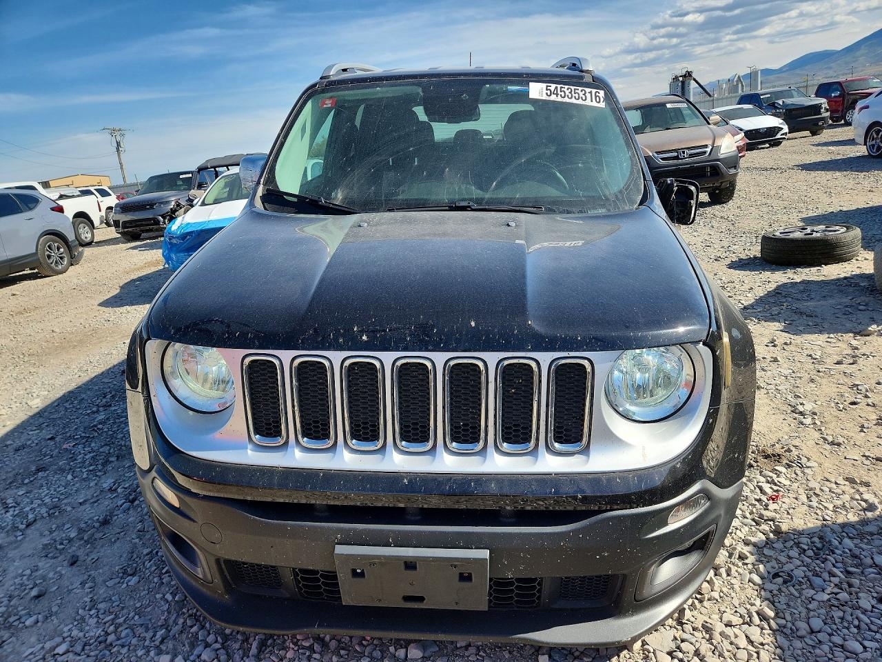 2017 Jeep Renegade Limited Black vin: ZACCJBDB2HPE93042