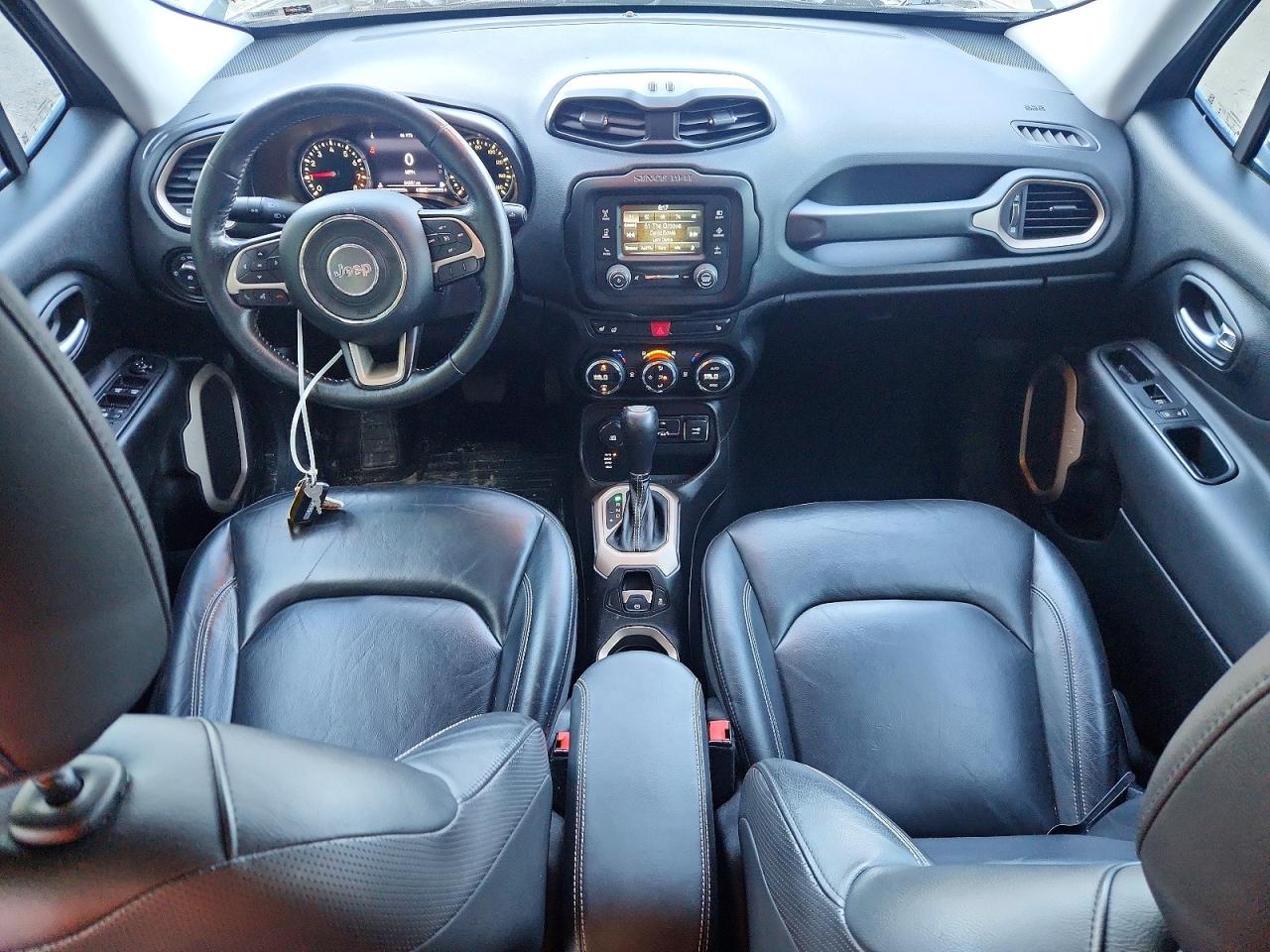 2017 Jeep Renegade Limited Серый vin: ZACCJBDB3HPE40978