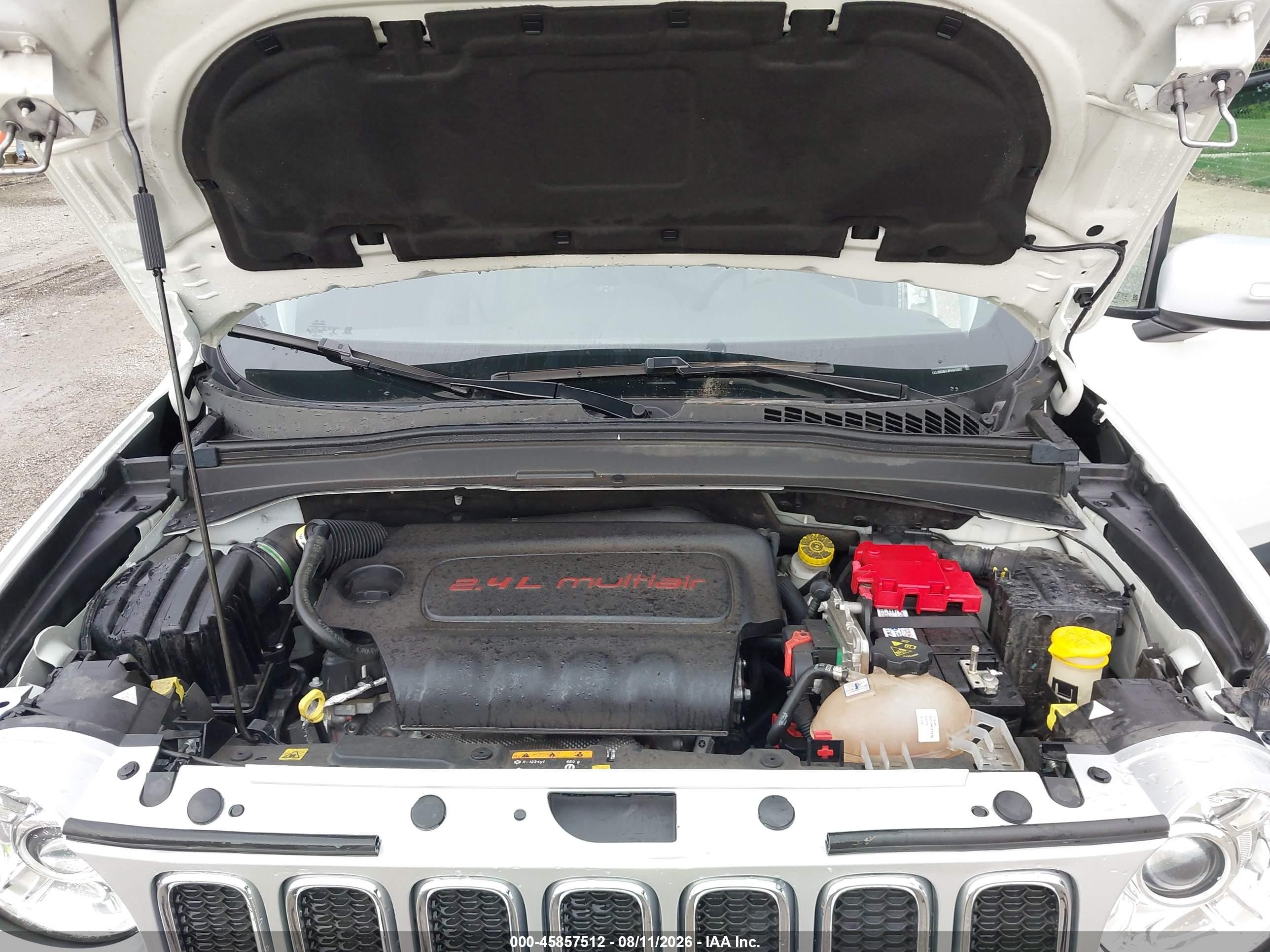 2018 Jeep Renegade Limited 4x4 Белый vin: ZACCJBDB7JPH81662