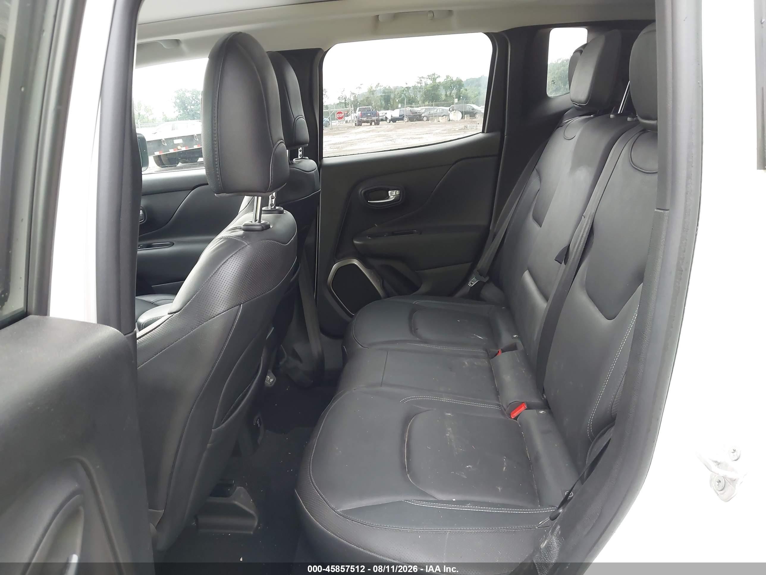 2018 Jeep Renegade Limited 4x4 Белый vin: ZACCJBDB7JPH81662