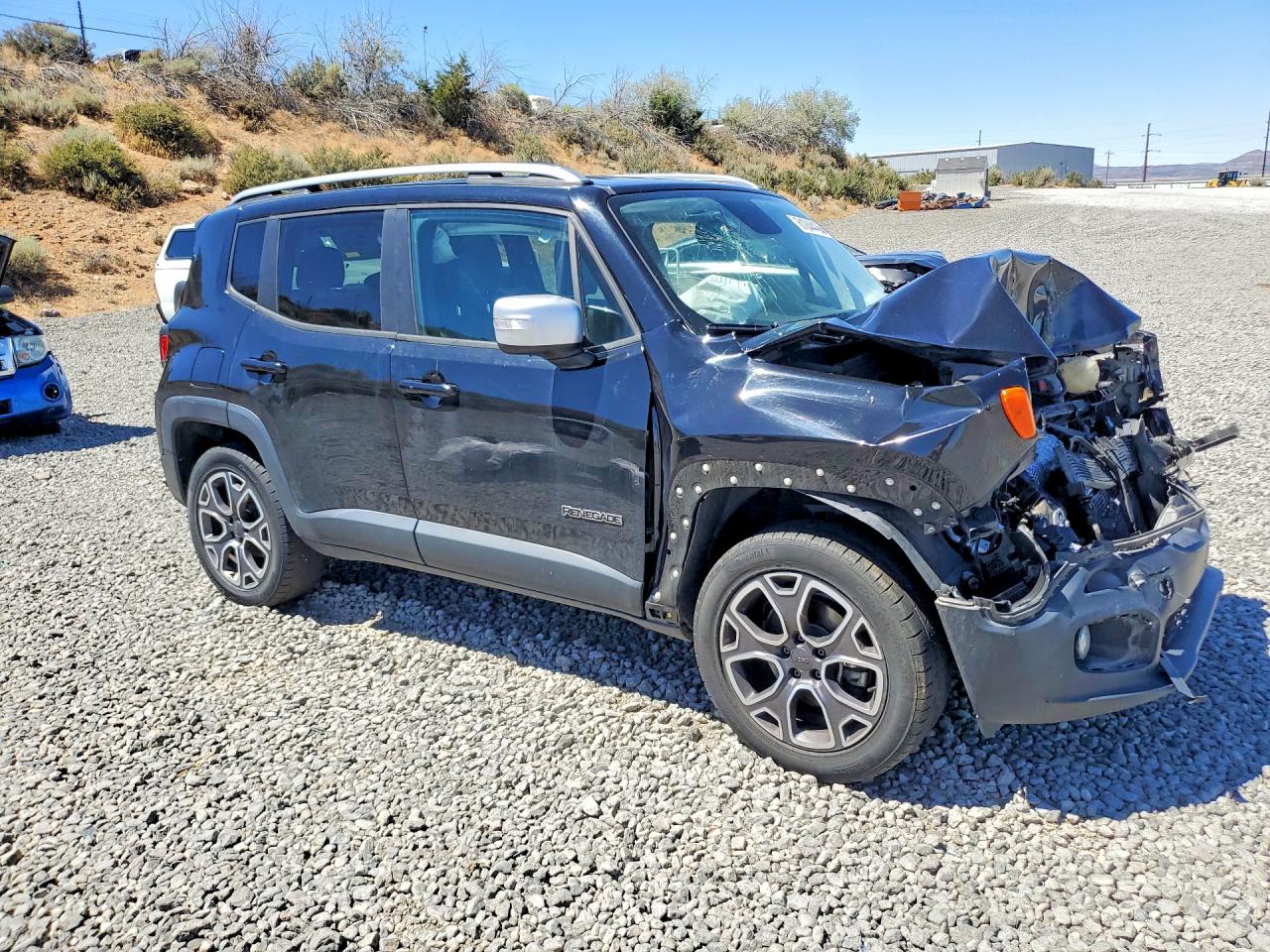 2015 Jeep Renegade Limited Black vin: ZACCJBDT0FPB70707