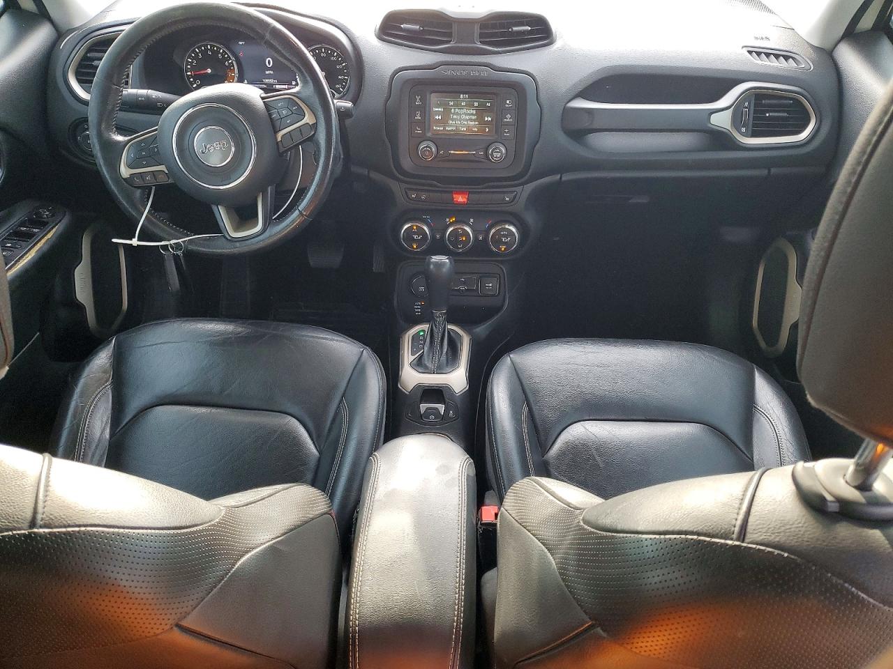 2015 Jeep Renegade White vin: ZACCJBDT0FPB87043