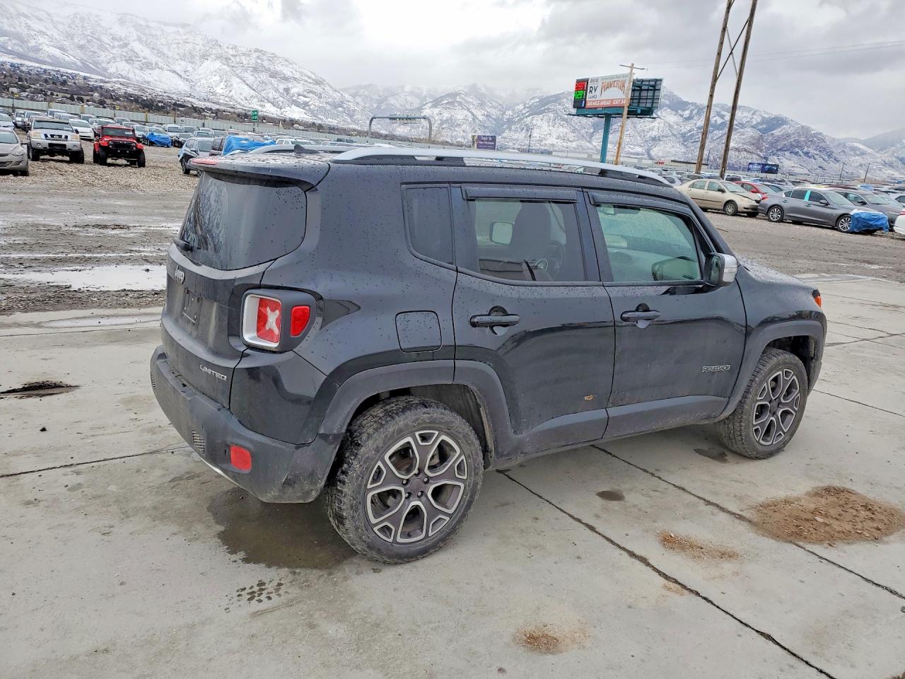 2015 Jeep Renegade Limited Black vin: ZACCJBDT0FPC31459