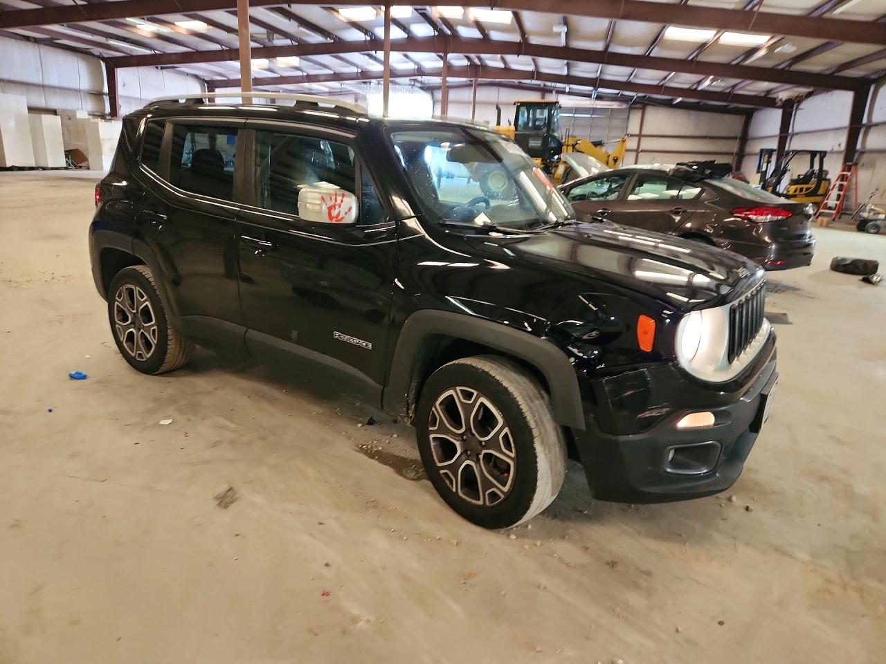 2015 Jeep Renegade Limited Black vin: ZACCJBDT2FPC37196