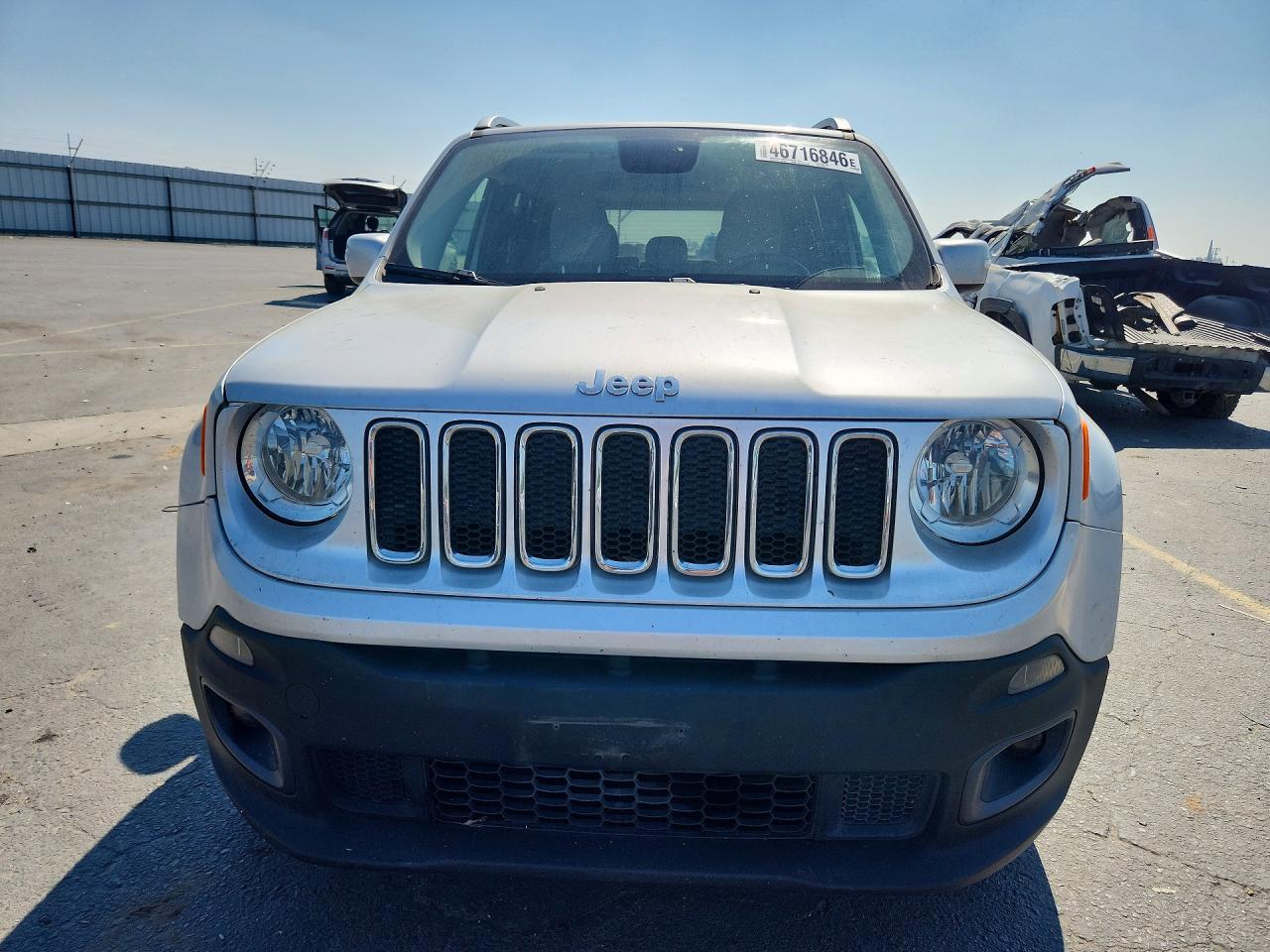 2015 Jeep Renegade Limited Silver vin: ZACCJBDT3FPC12100