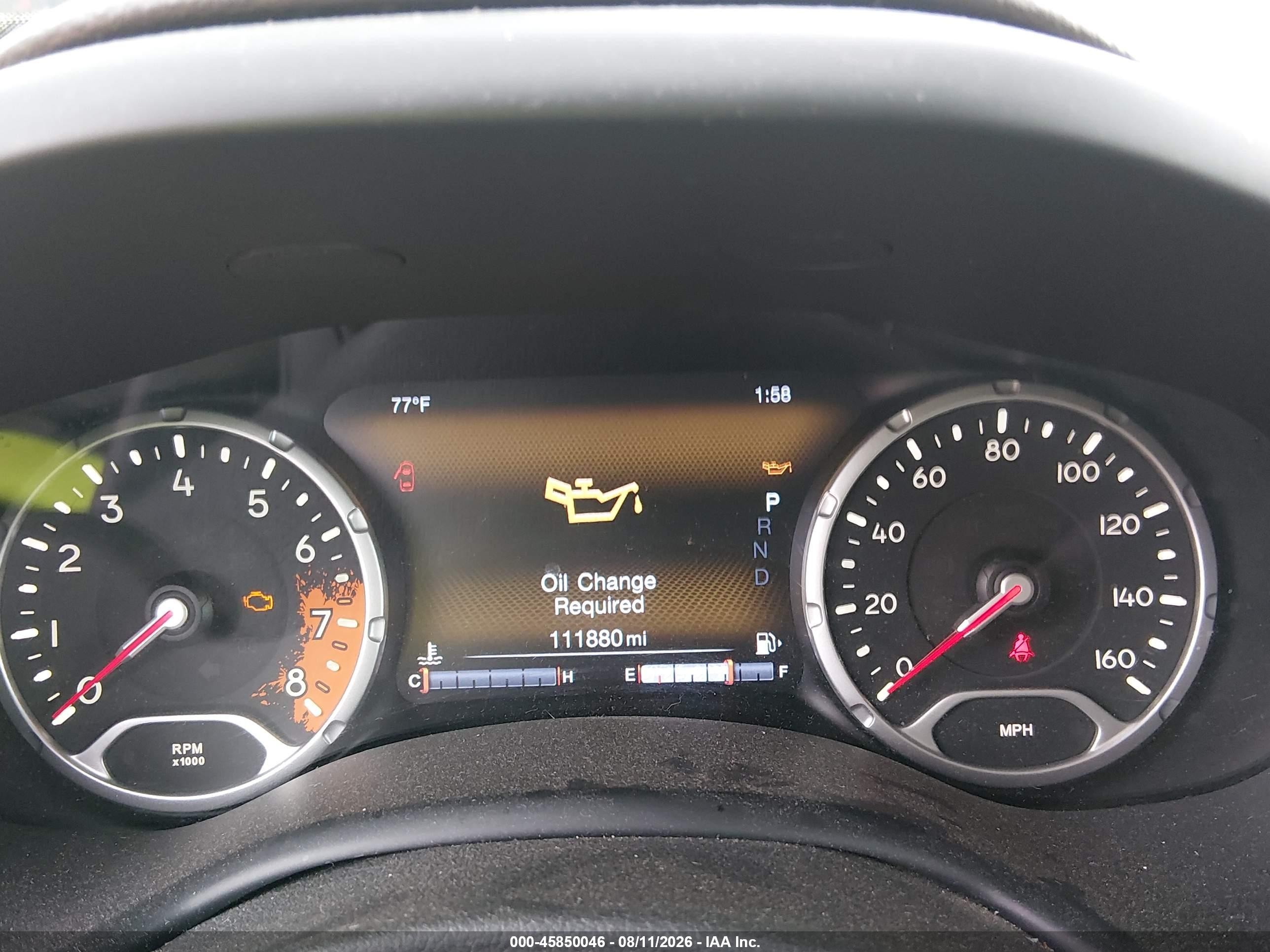 2015 Jeep Renegade Limited Silver vin: ZACCJBDT3FPC48918