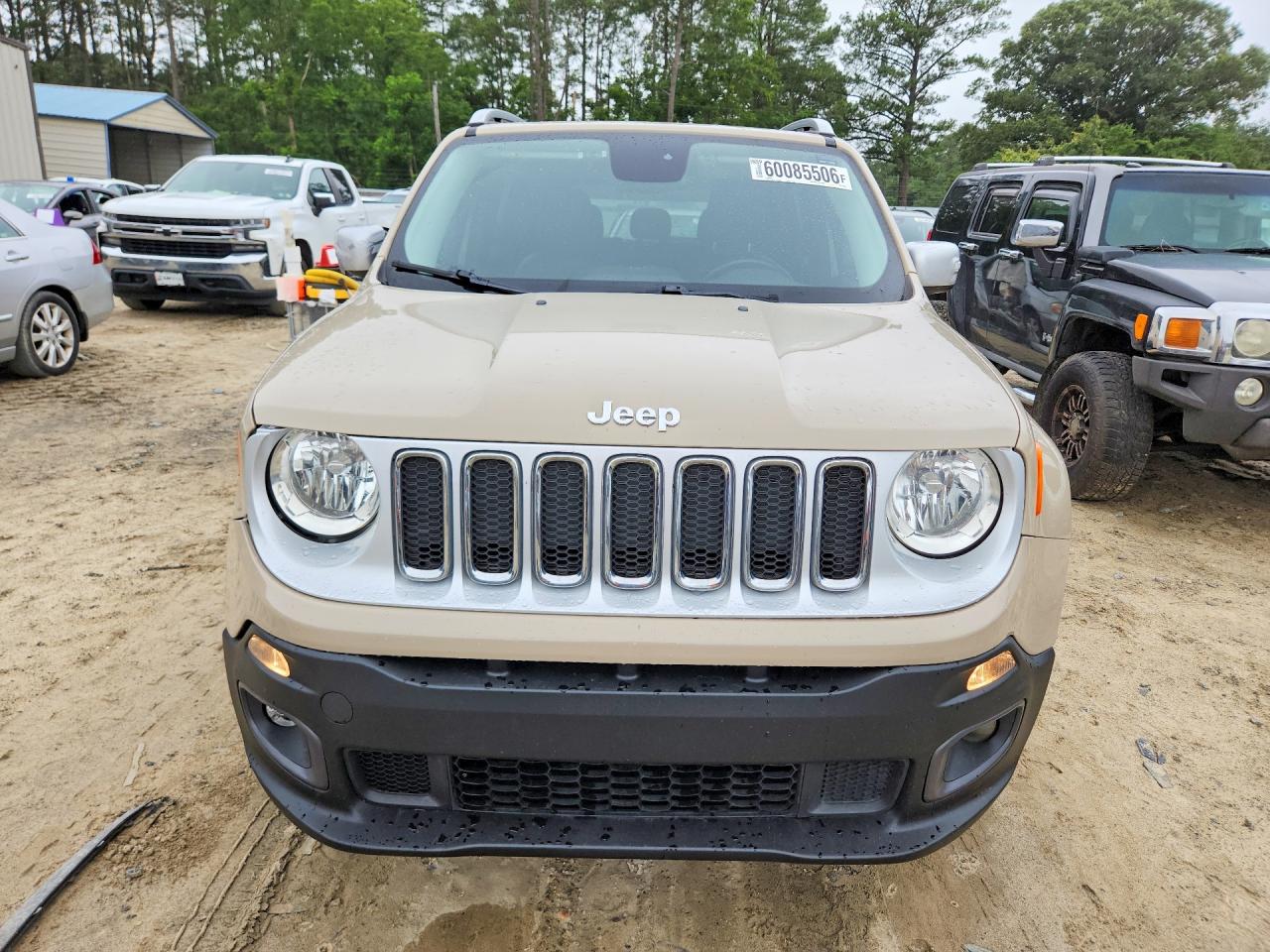 2015 Jeep Renegade Limited Tan vin: ZACCJBDT4FPC45851