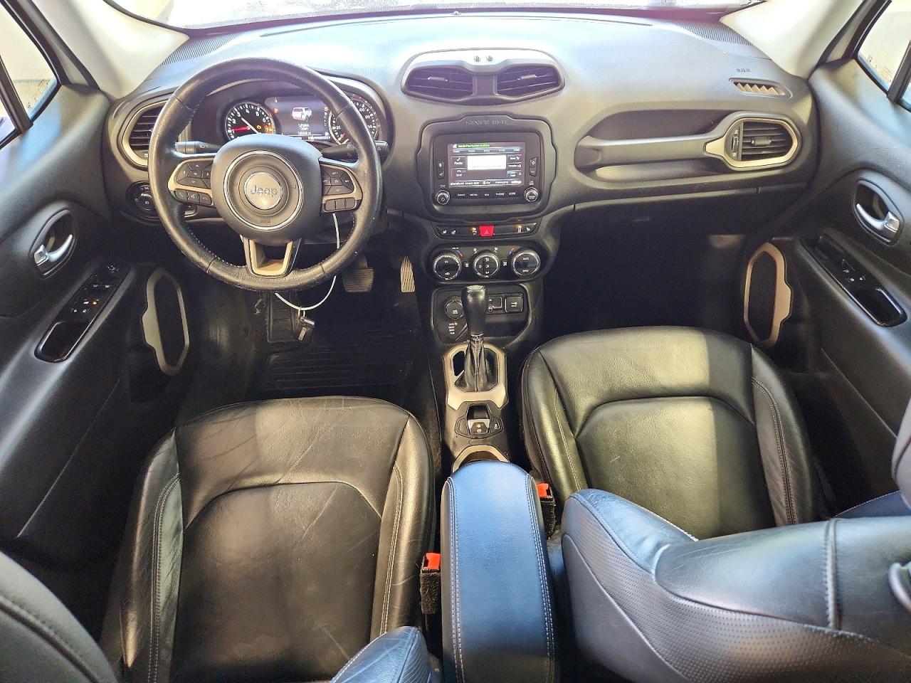2015 Jeep Renegade Limited White vin: ZACCJBDT6FPC43745
