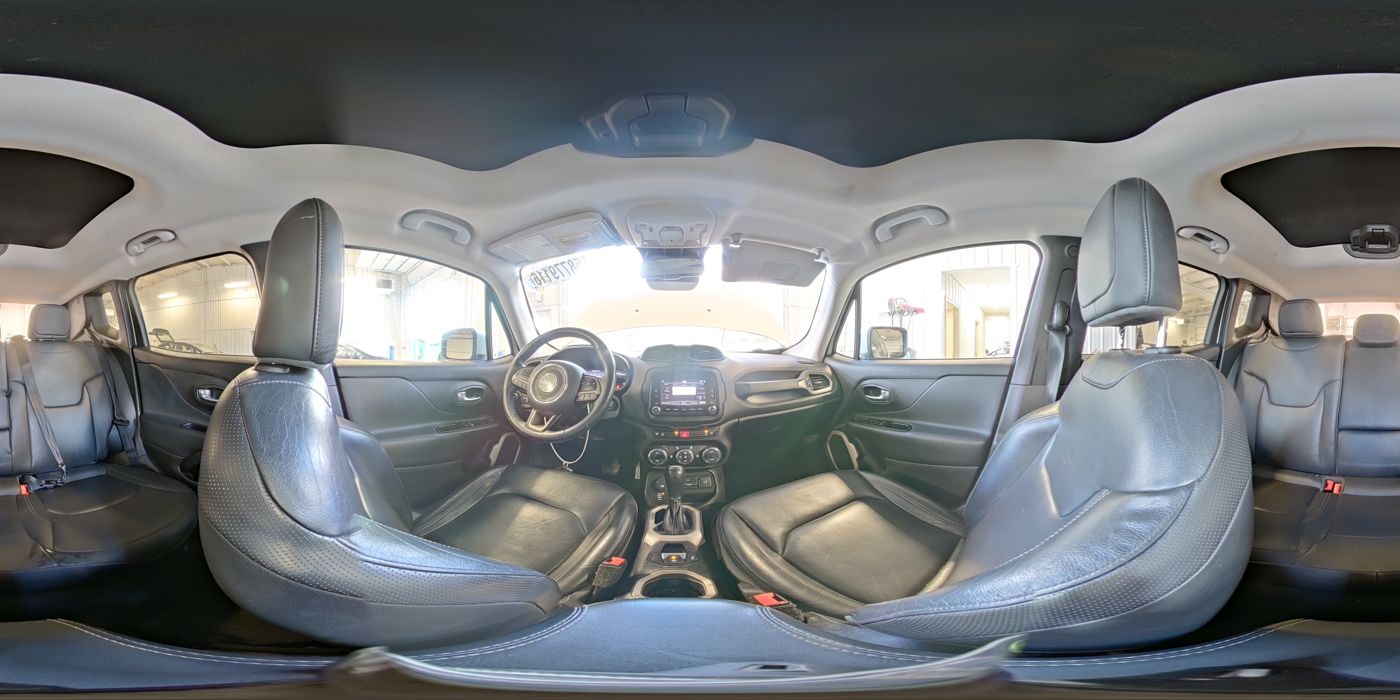 2015 Jeep Renegade Limited White vin: ZACCJBDT6FPC43745