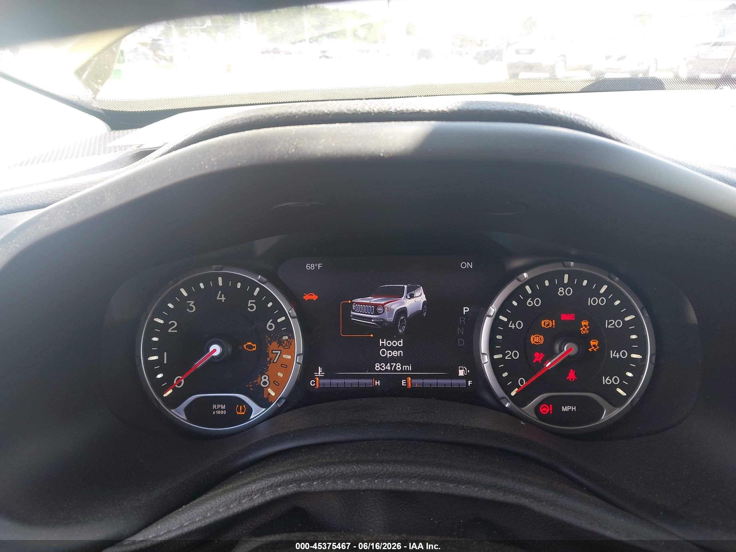 2015 Jeep Renegade Limited Green vin: ZACCJBDT8FPB99456